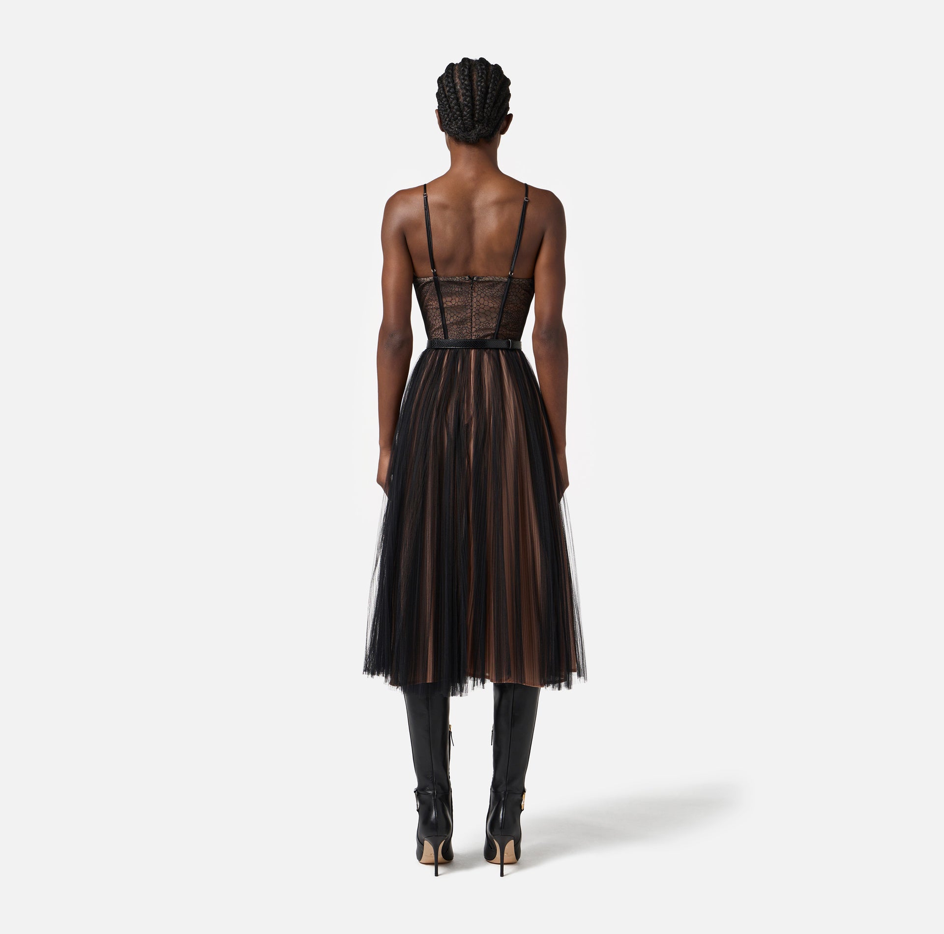 ELISABETTA FRANCHI DRESS - BEYMEN