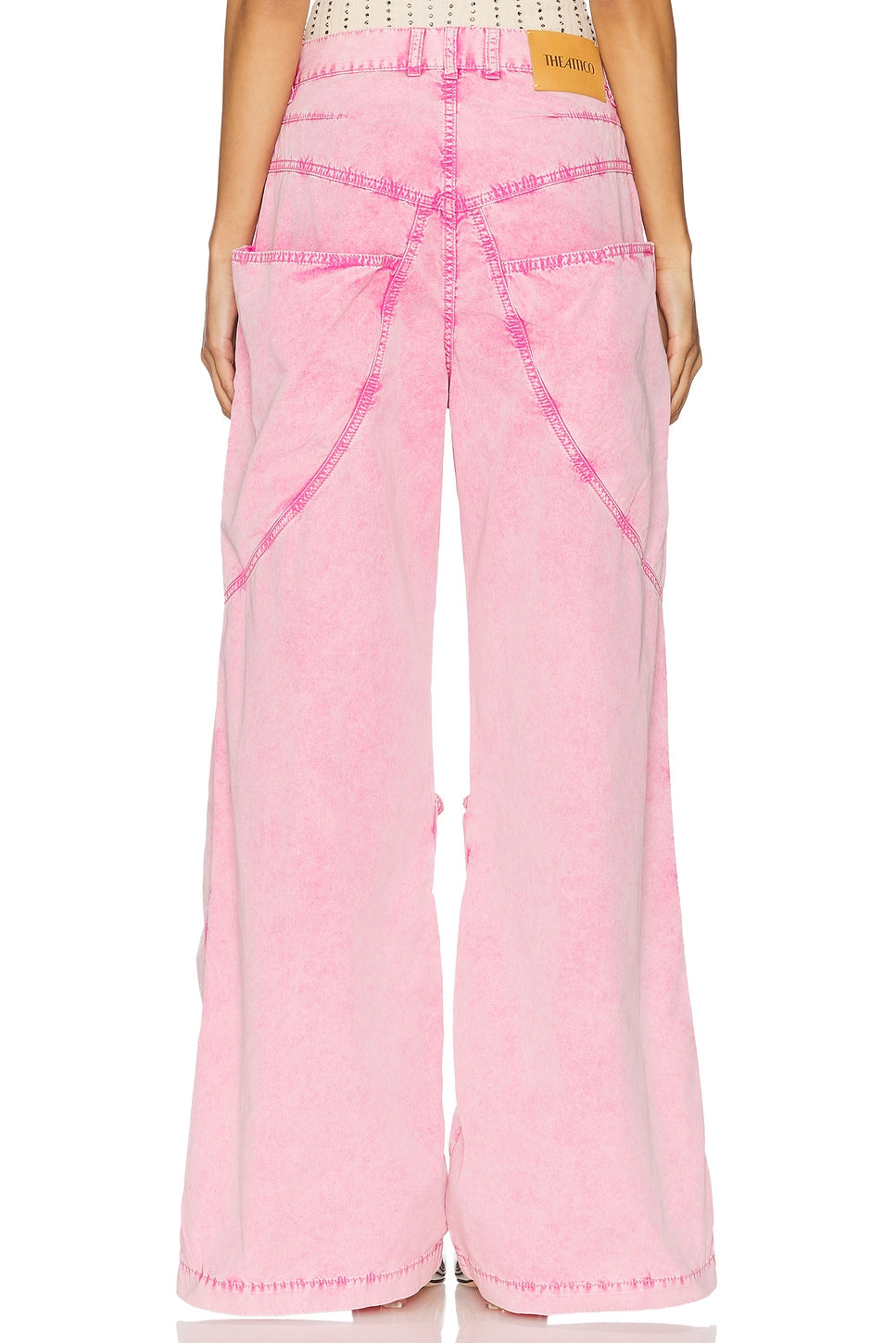 THE ATTICO WIDE LEG PANT - BEYMEN