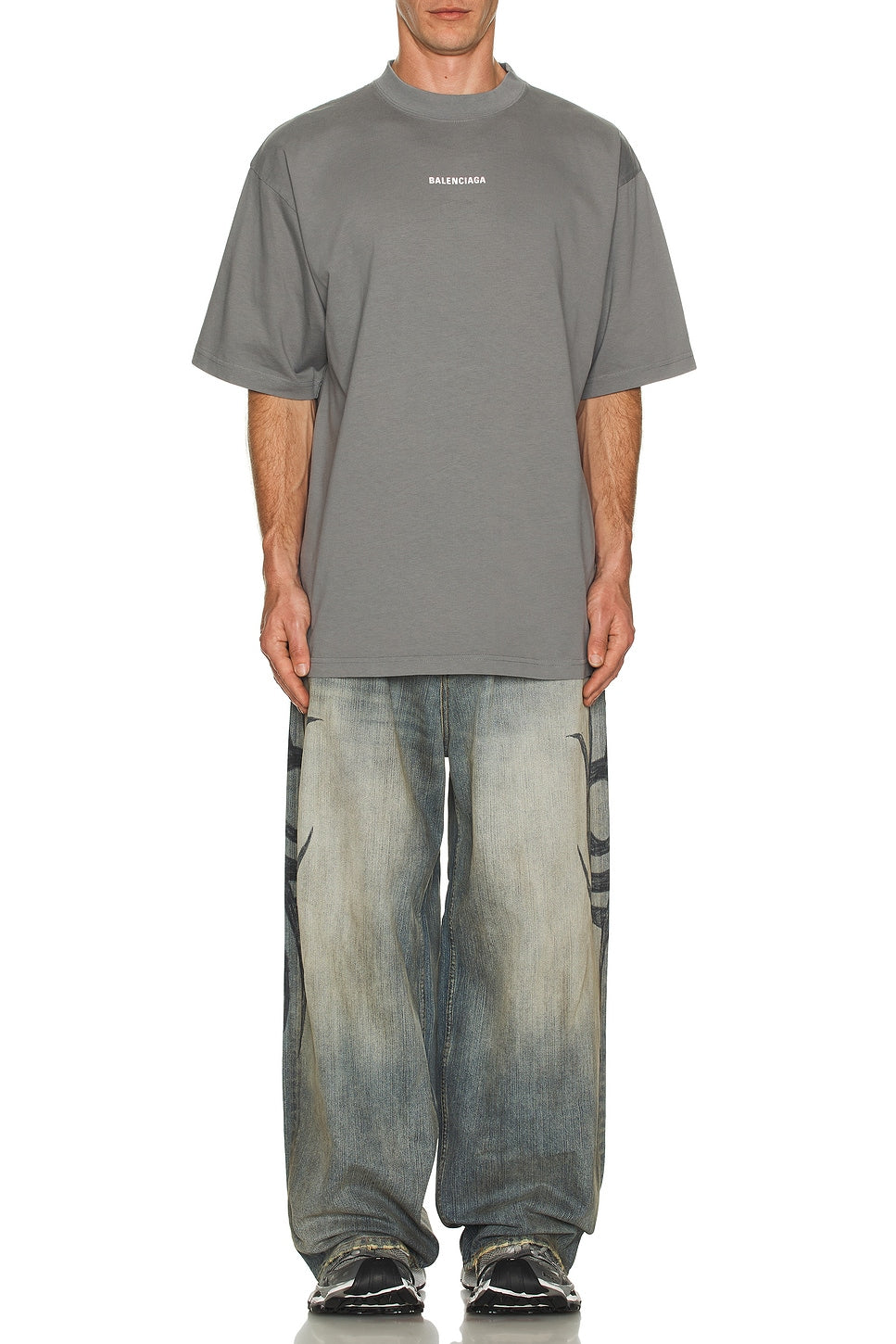 BALENCIAGA MEDIUM FIT T-SHIRT - BEYMEN