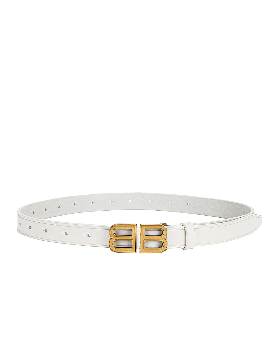 BALENCIAGA BB HOURGL TH BELT 20 - BEYMEN