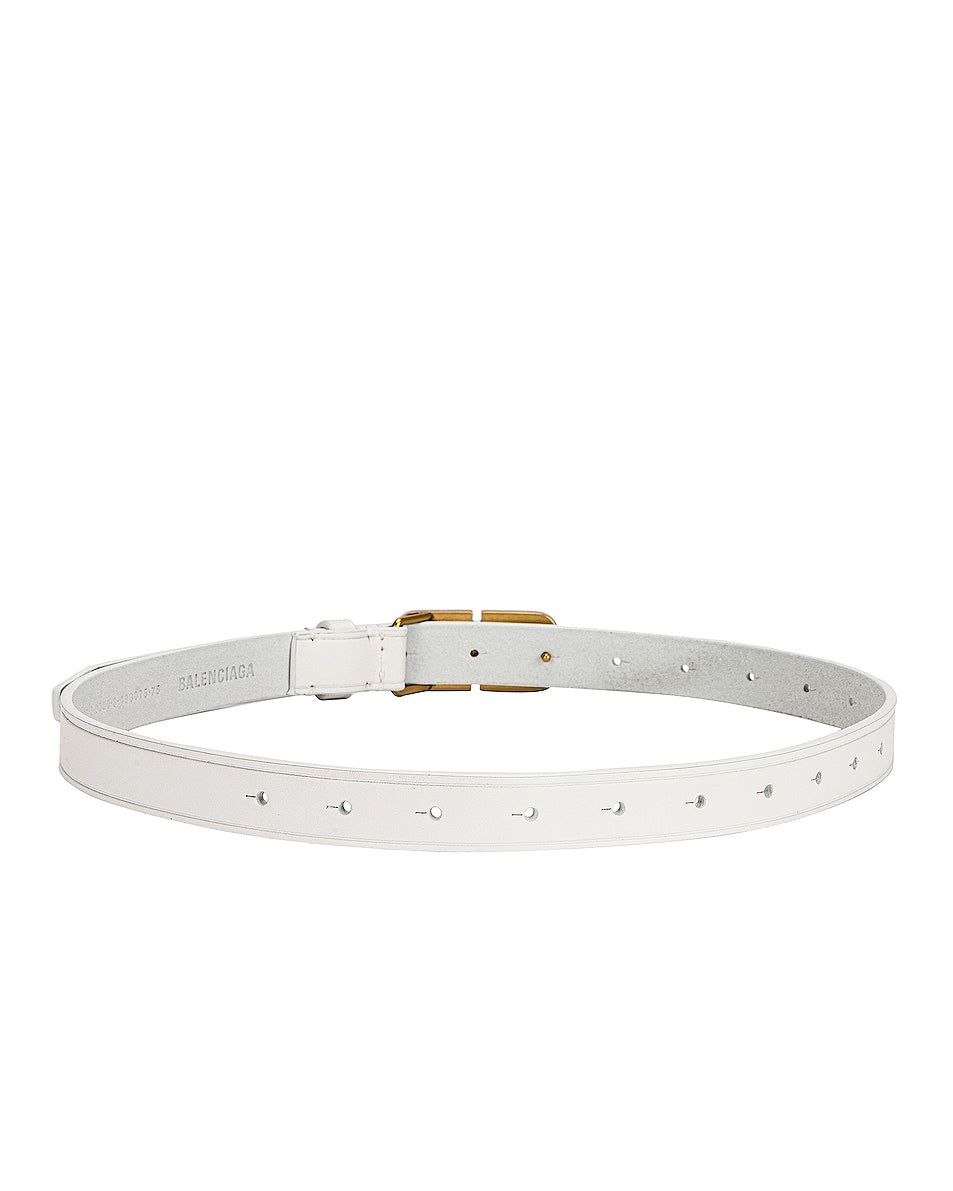 BALENCIAGA BB HOURGL TH BELT 20 - BEYMEN
