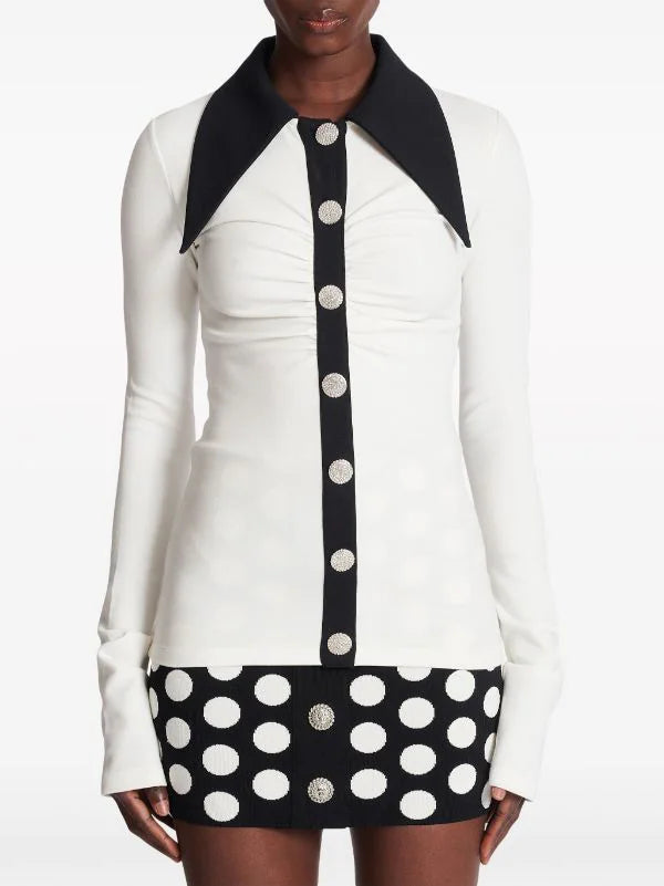 BALMAIN POLO SHIRT - BEYMEN