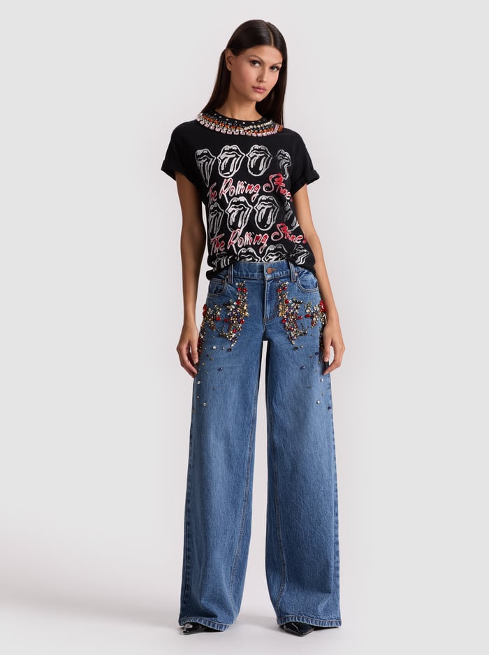 ALICE+OLIVIA JEAN W EMBEL - BEYMEN