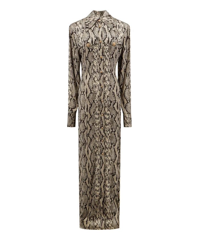 BALMAIN LONG SHIRT DRESS - BEYMEN