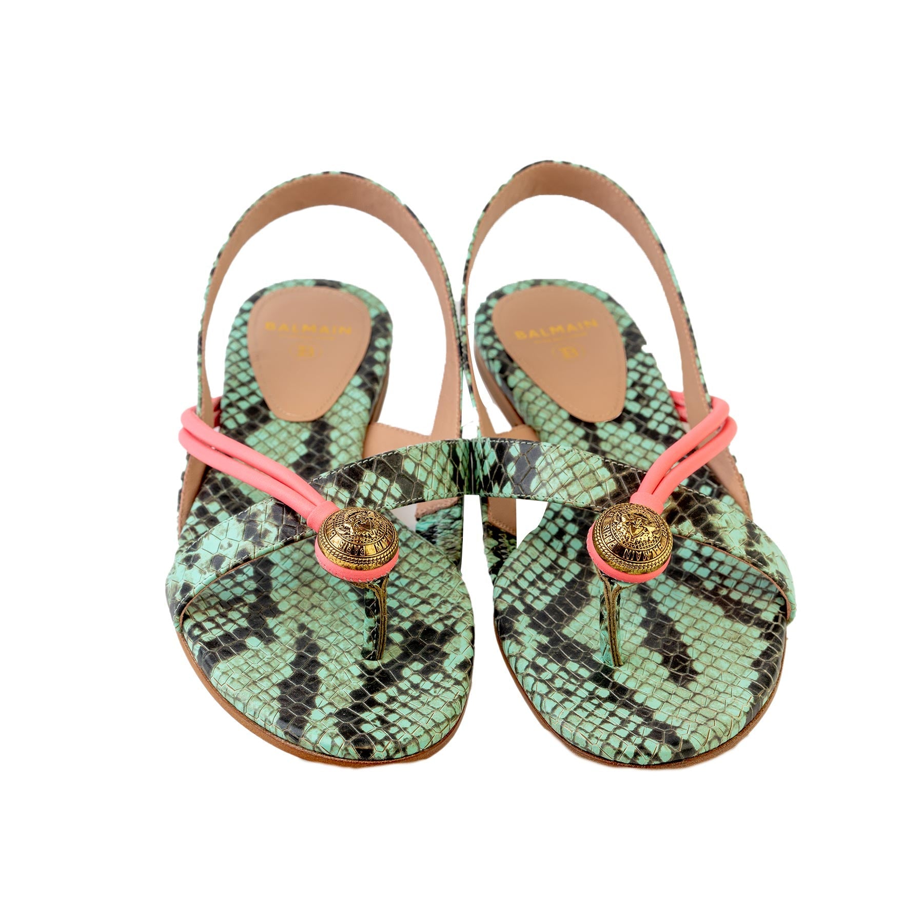 BALMAIN FLAT SANDAL - BEYMEN