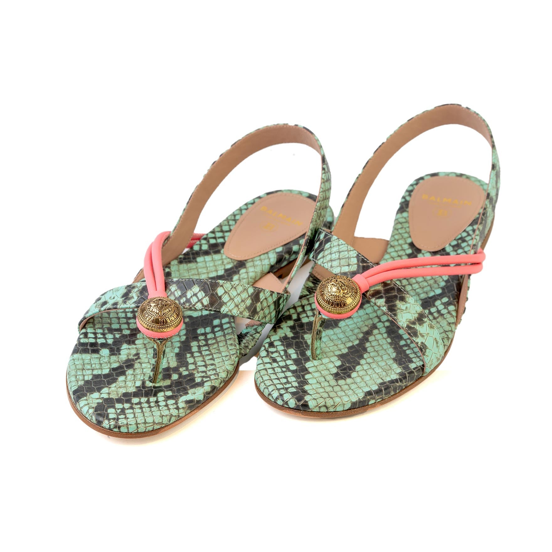 BALMAIN FLAT SANDAL - BEYMEN