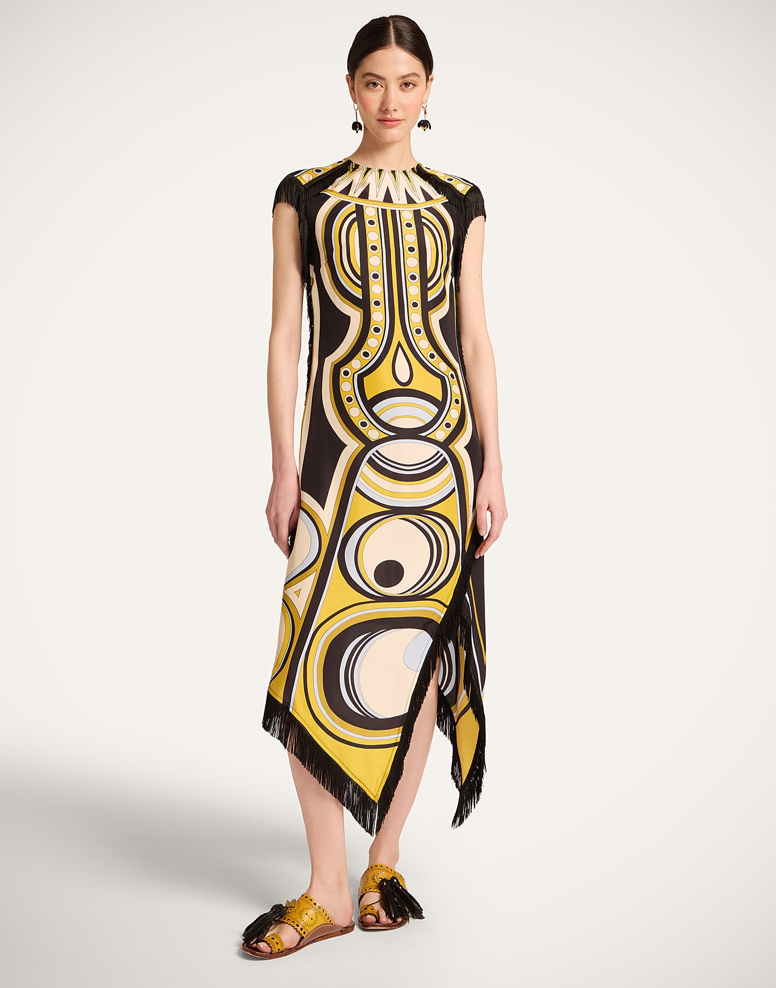 LA DOUBLEJ SCARF DRESS - BEYMEN