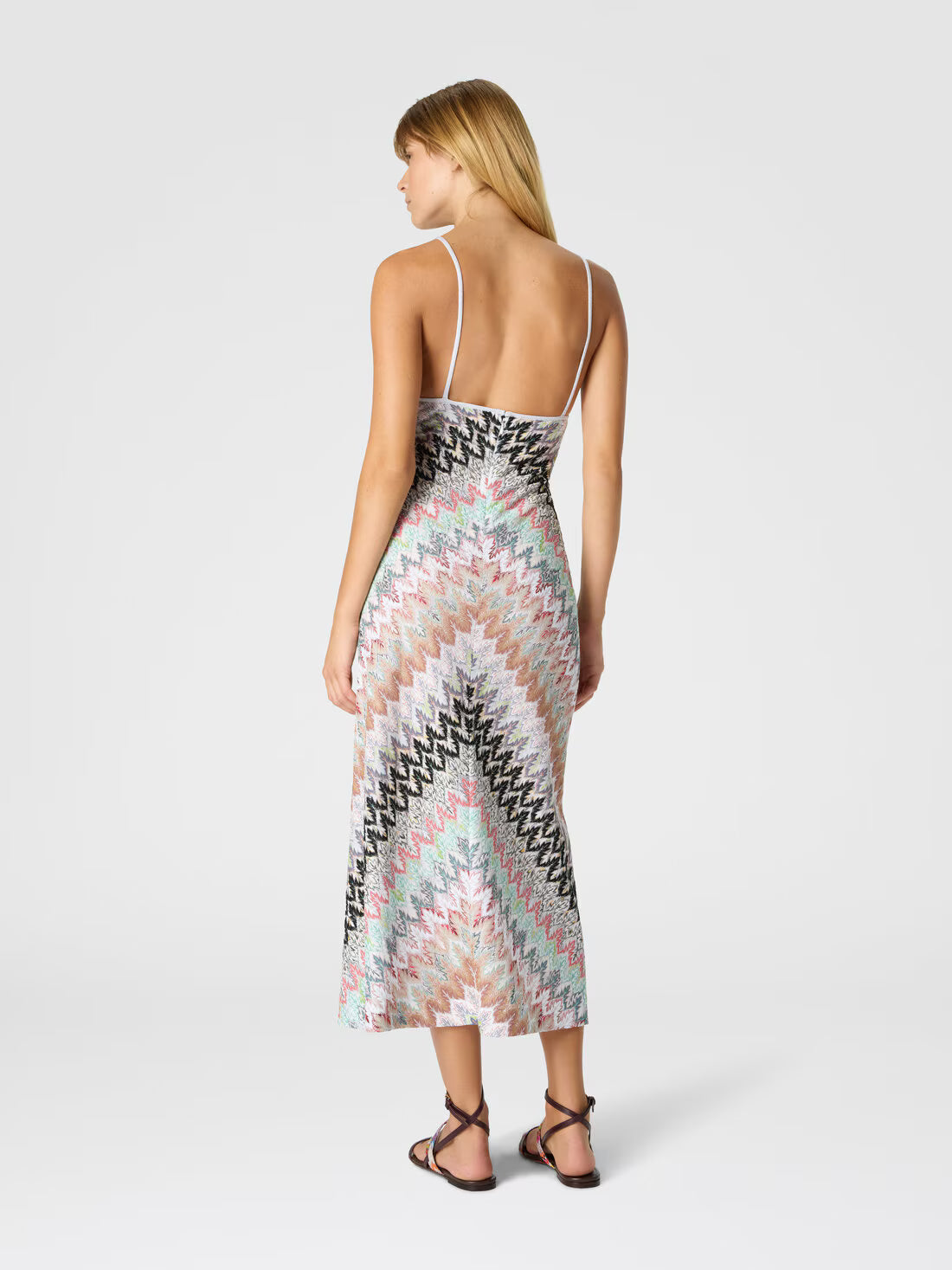 MISSONI SLEEVELESS LONG DRESS