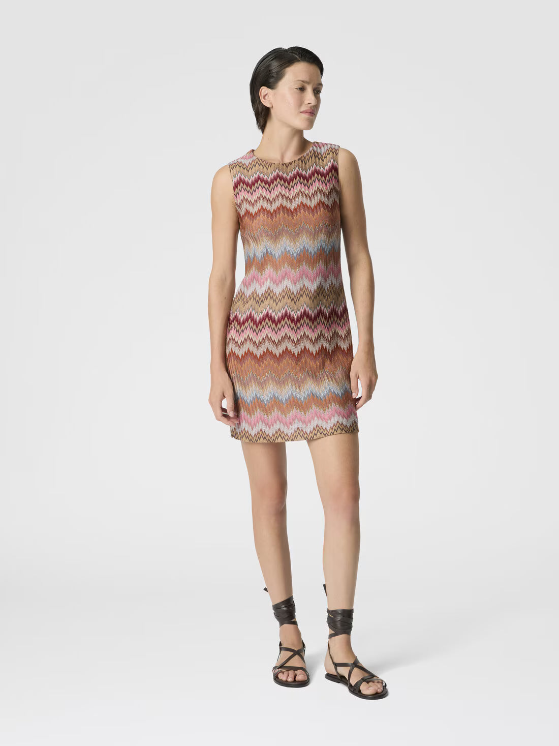 MISSONI SLEEVELESS SHORT DRESS