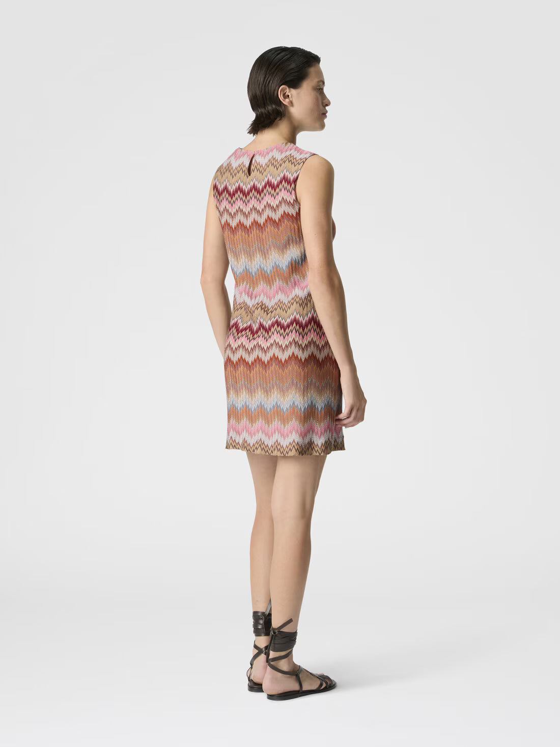 MISSONI SLEEVELESS SHORT DRESS