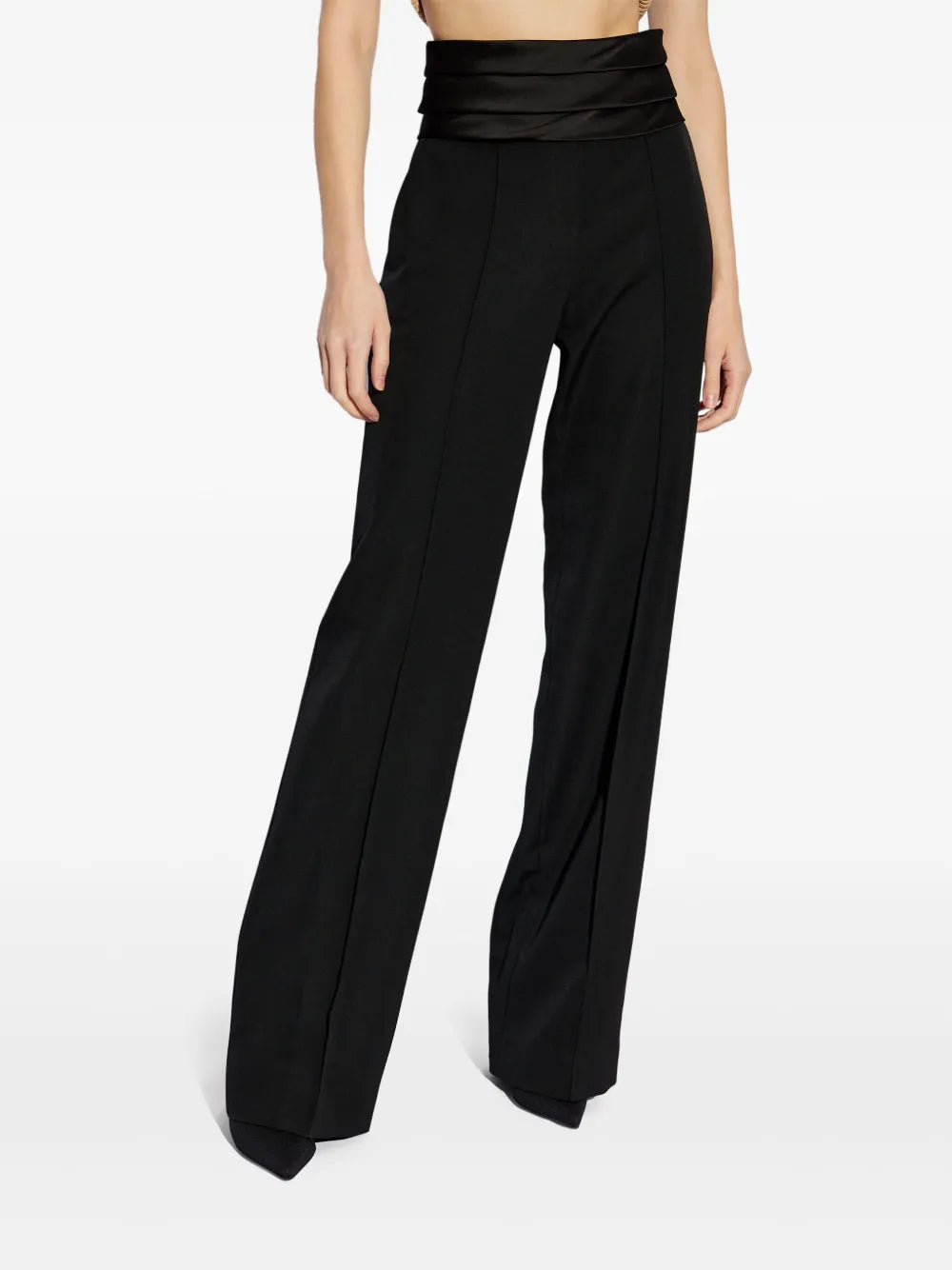 BALMAIN SATIN TAILORED PANTS - BEYMEN