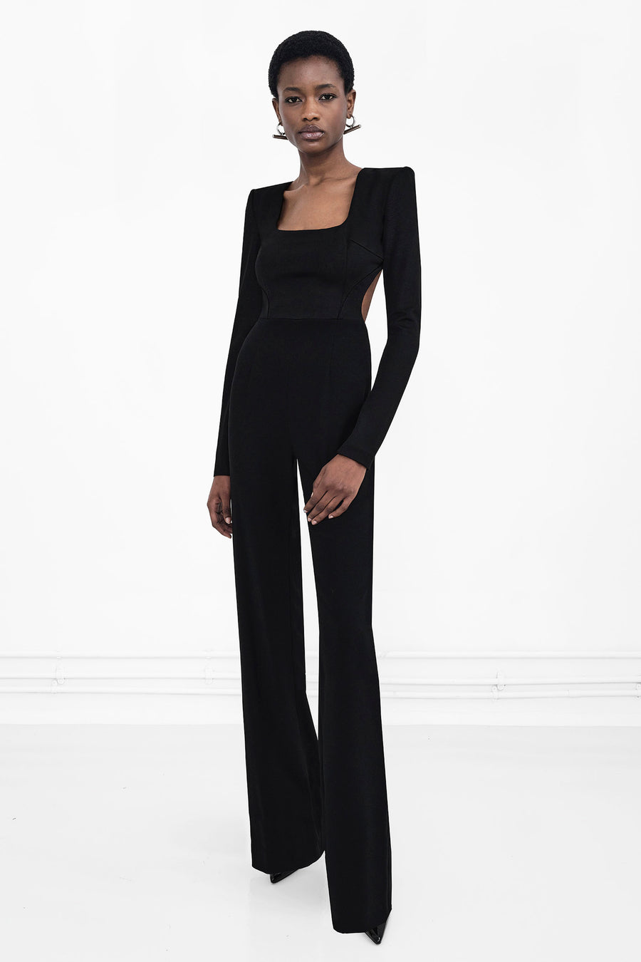 GALVAN LONDON LIQUID CHAIN JUMPSUIT - BEYMEN