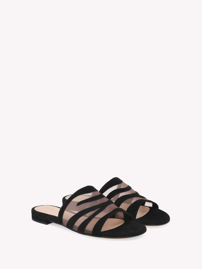 GIANVITO ROSSI FLATS TIGRA - BEYMEN