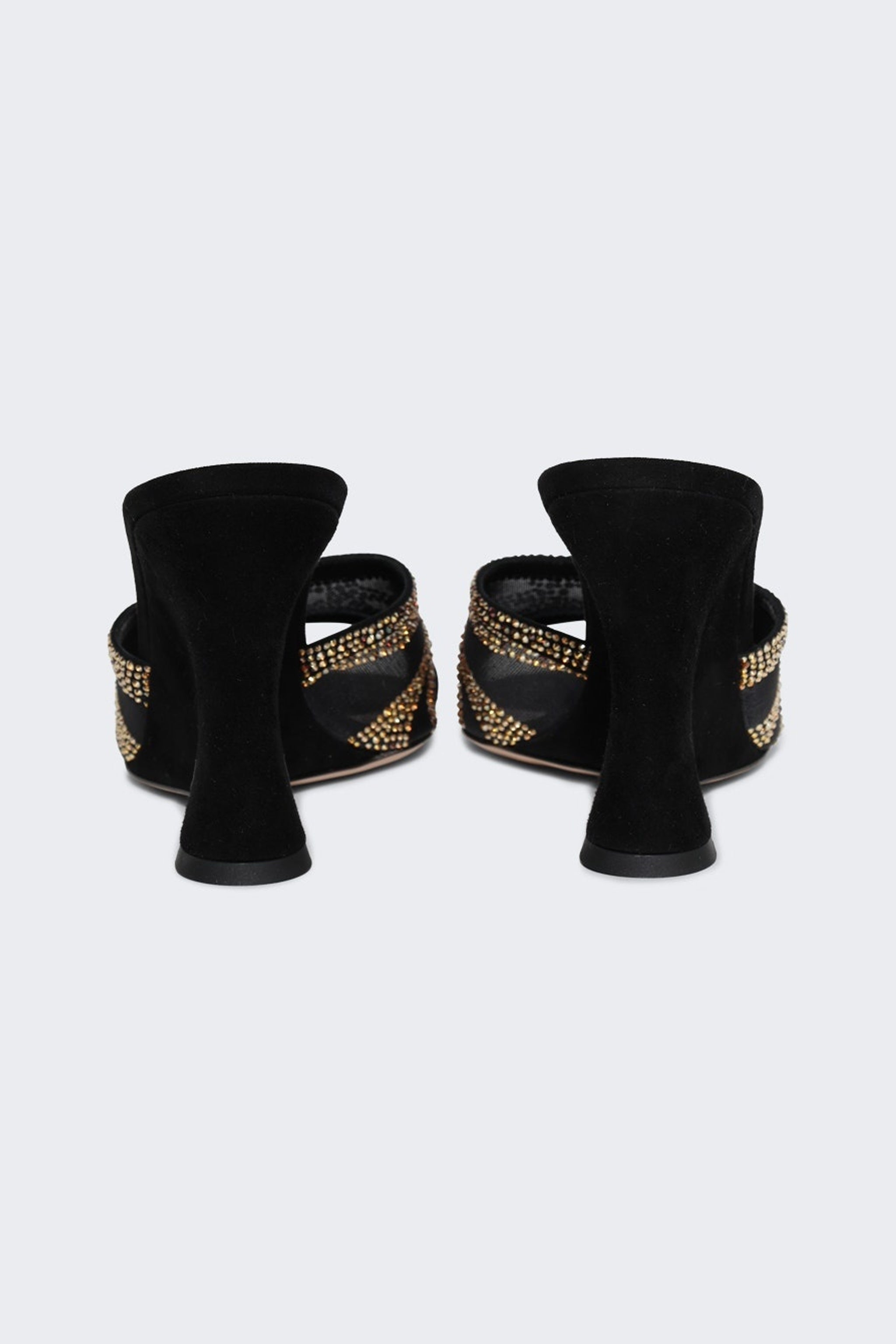 GIANVITO ROSSI CAMOSCIO WEDGE SANDALS - BEYMEN