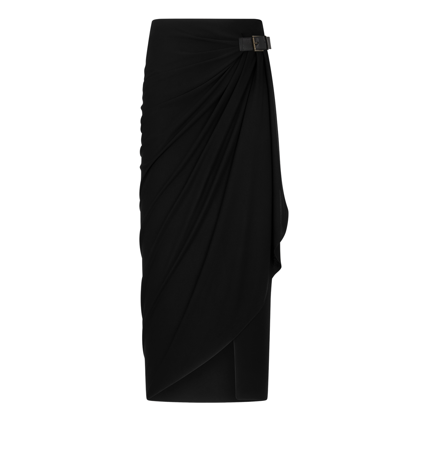 TOM FORD CREPE JERSEY WRAP SKIRT - BEYMEN