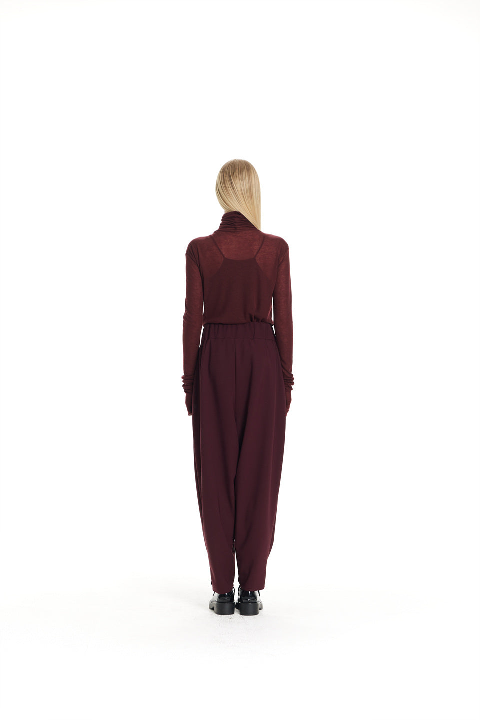 GAZE DE LIN LESS-LINE VOLUME PANTS - BEYMEN