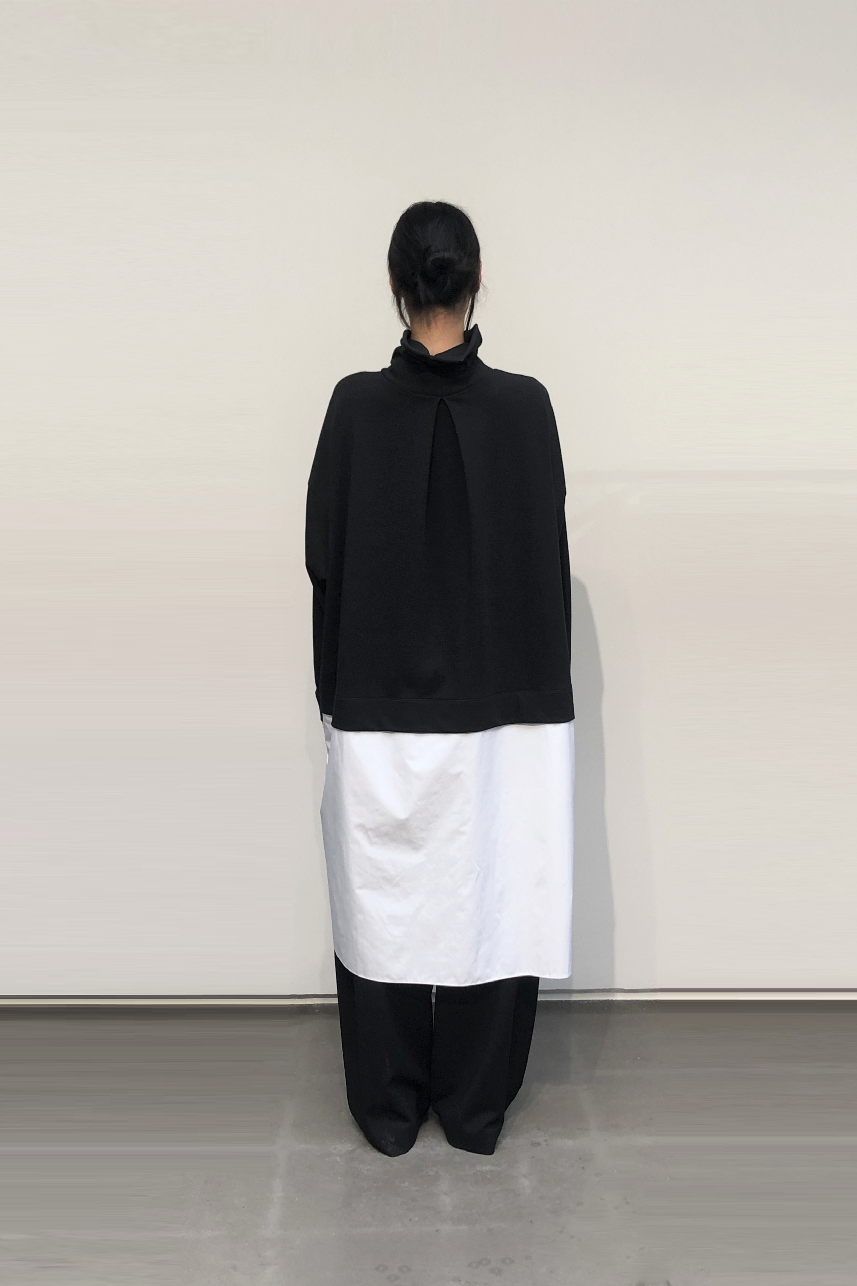 GAZE DE LIN JERSEY TOP WITH SHIRTS DRESS