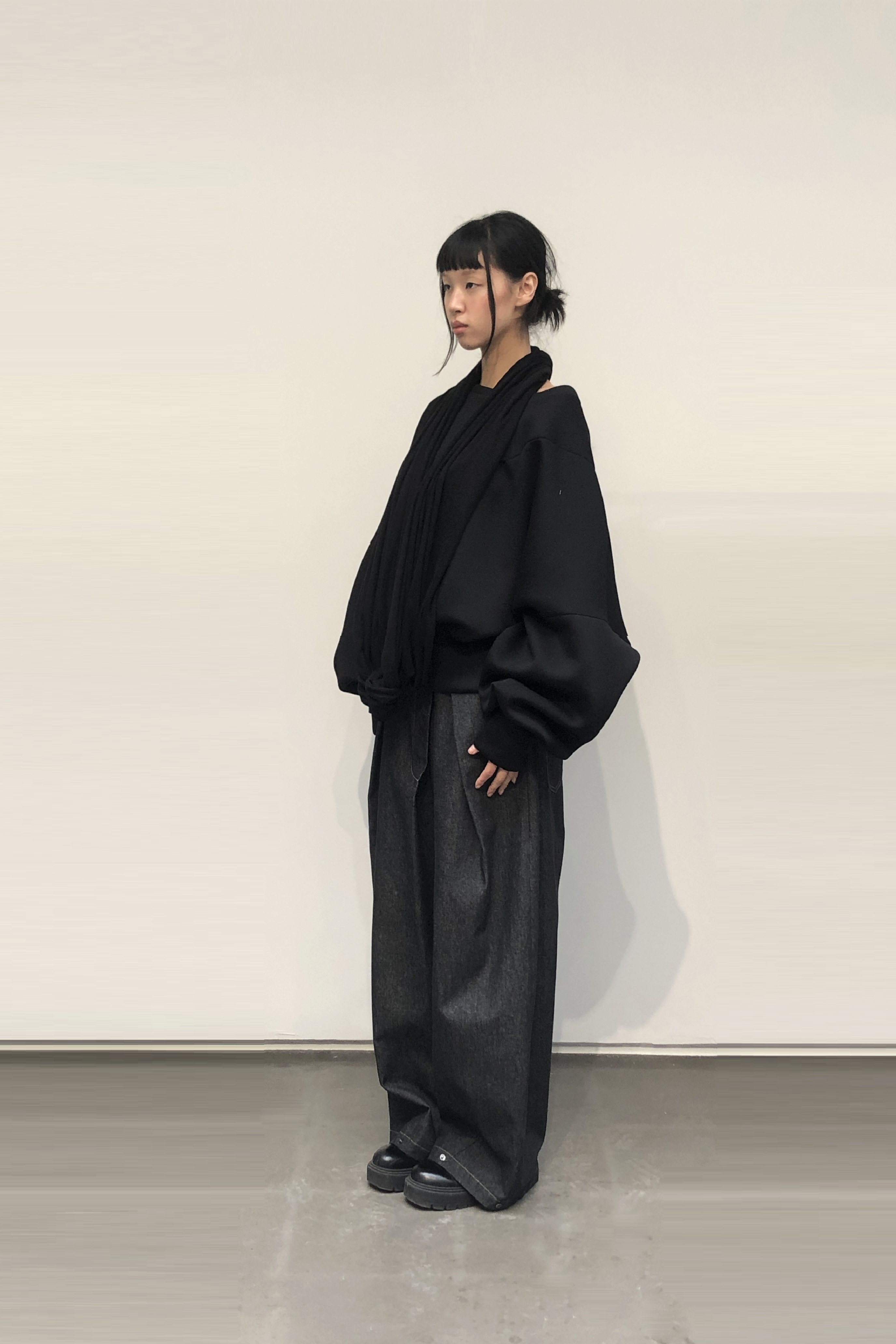 GAZE DE LIN SWEAT TOP