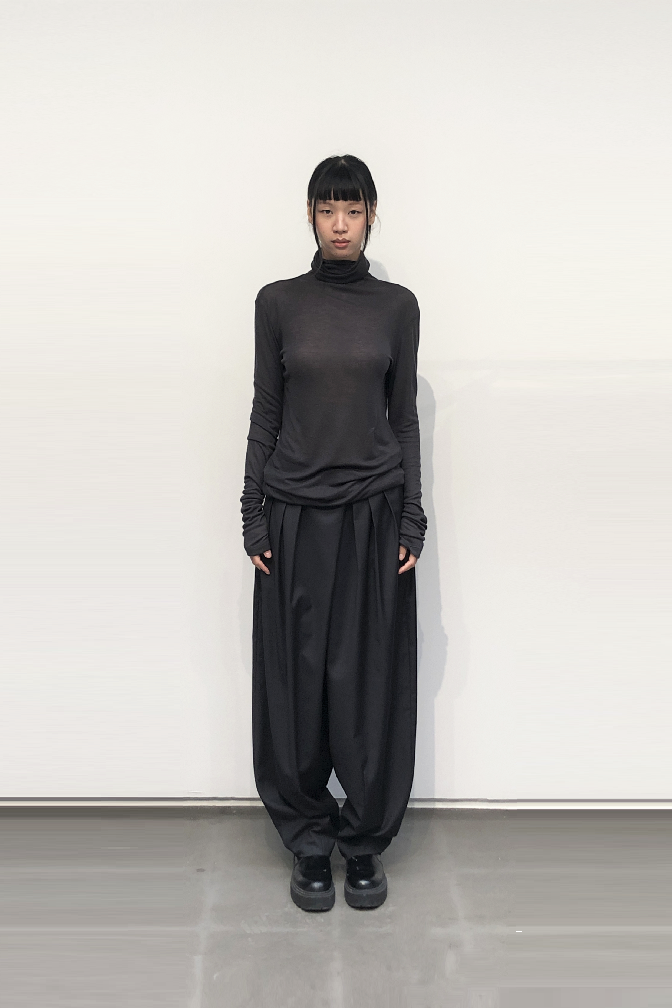 GAZE DE LIN OVERSIZED BROWN TR COAT