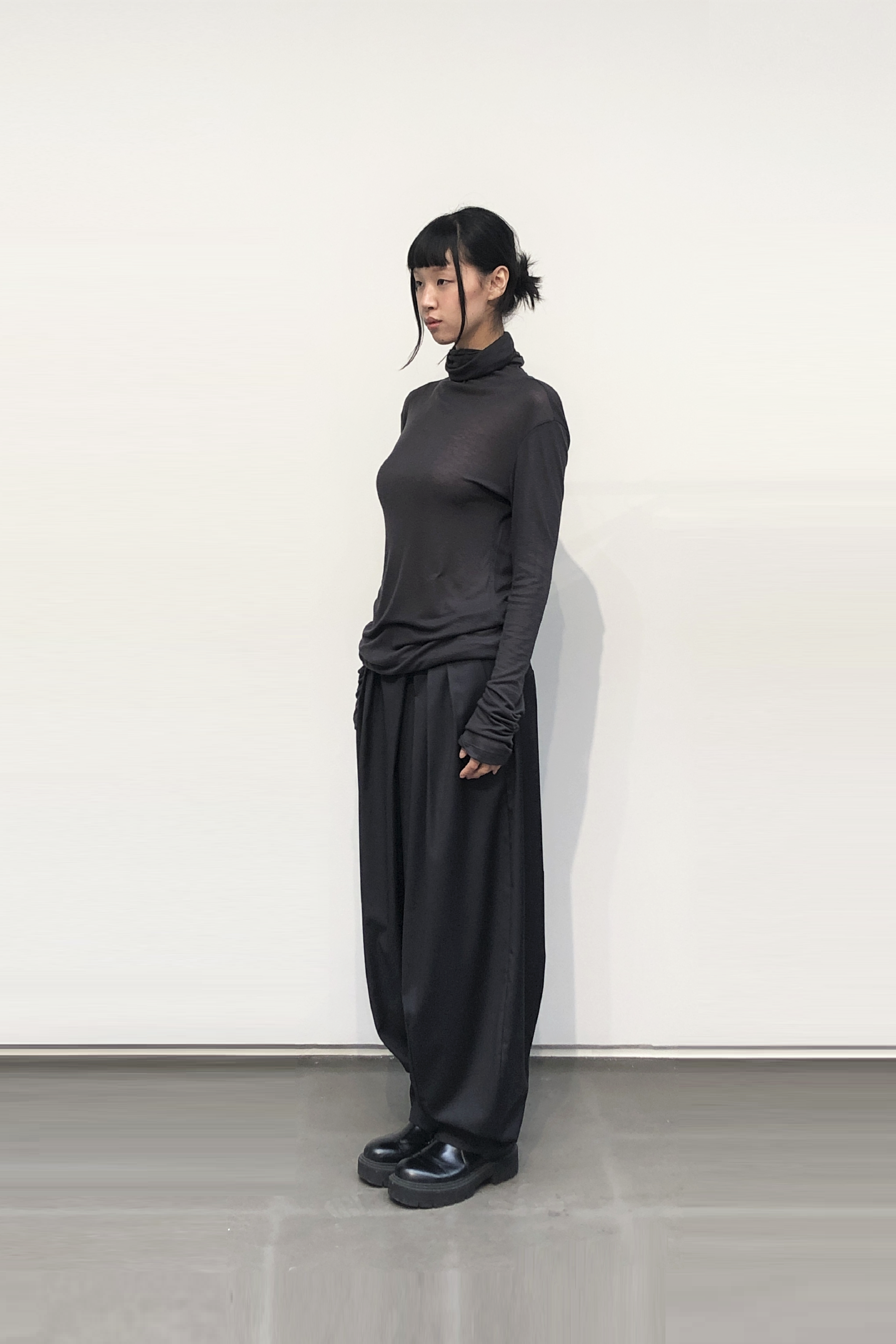 GAZE DE LIN OVERSIZED BROWN TR COAT