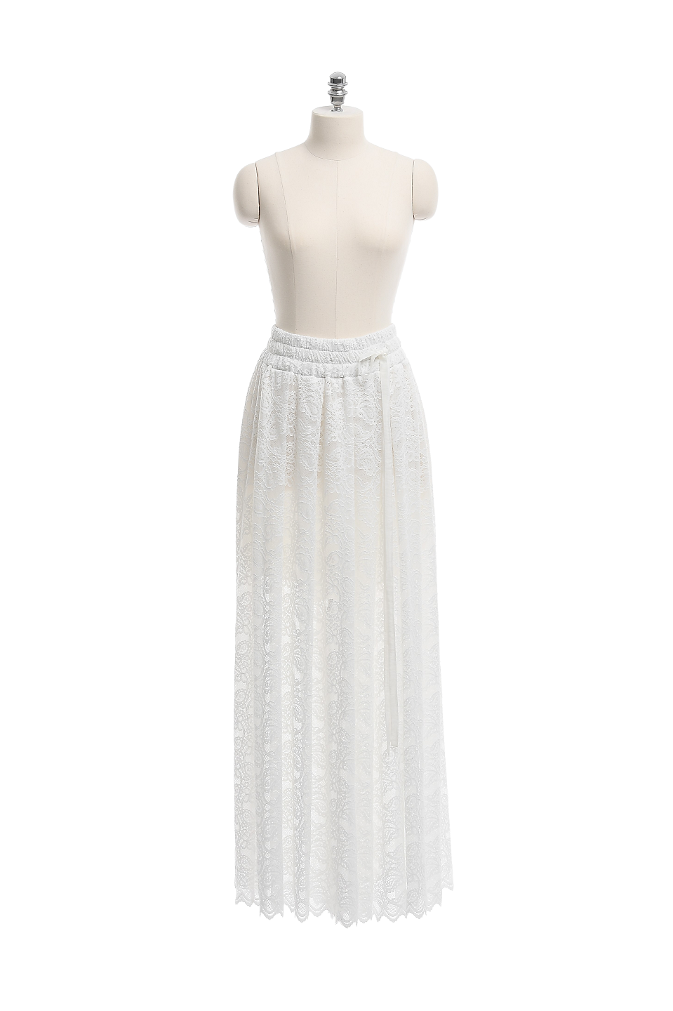 GAZE DE LIN WIDE FITLONG LENGTH LACE PANT - BEYMEN