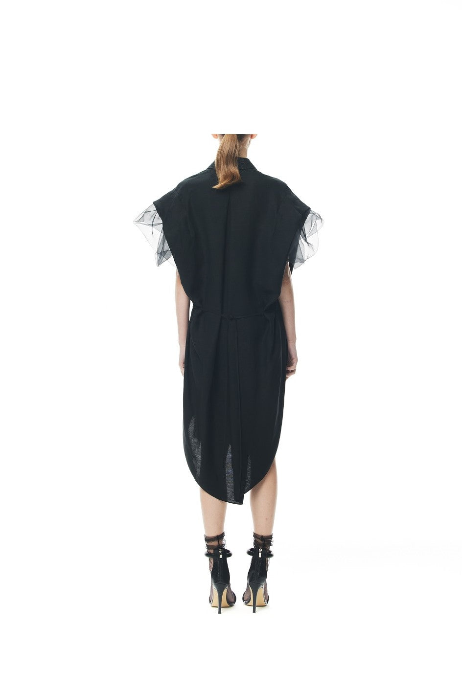 GAZE DE LIN ORGANZAPUFFEDLAYERED GLOSSY - BEYMEN