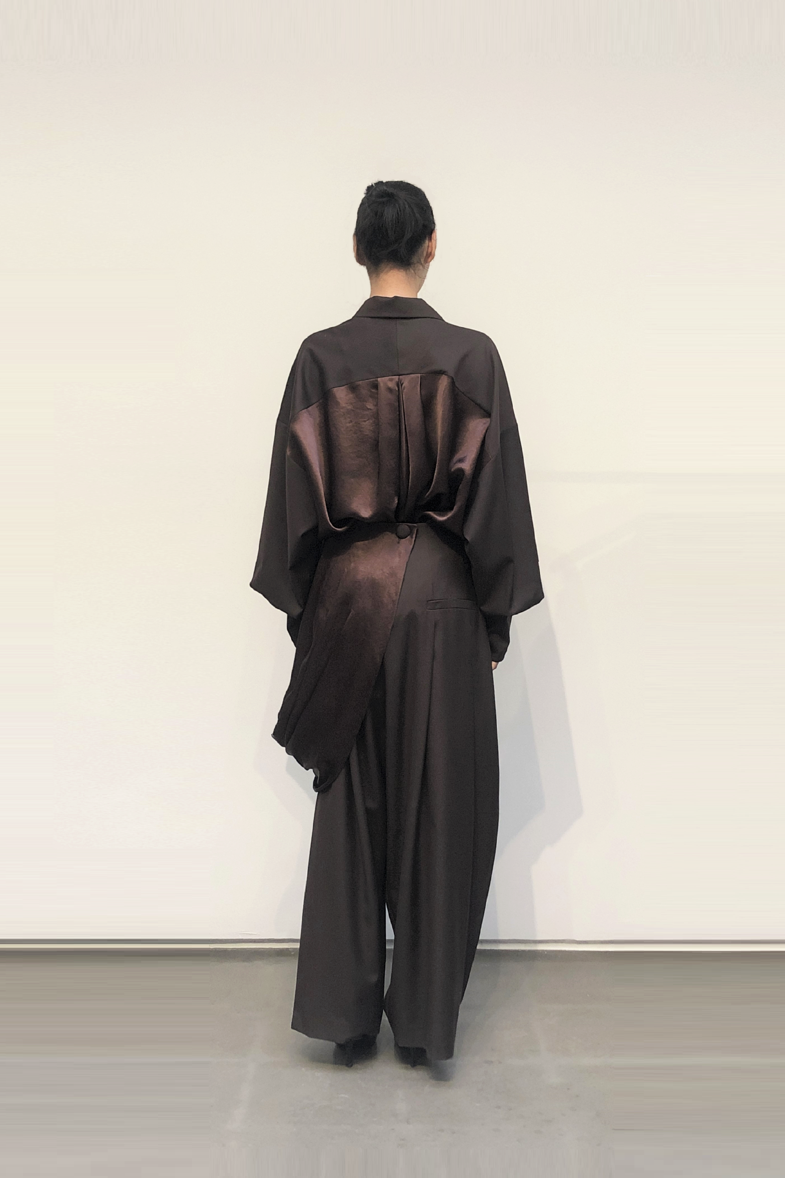 GAZE DE LIN WOOL VOLUME PANTS
