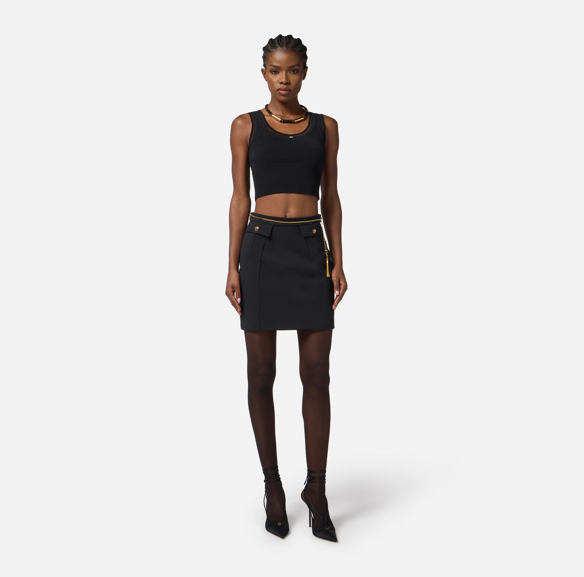 ELISABETTA FRANCHI SKIRT - BEYMEN
