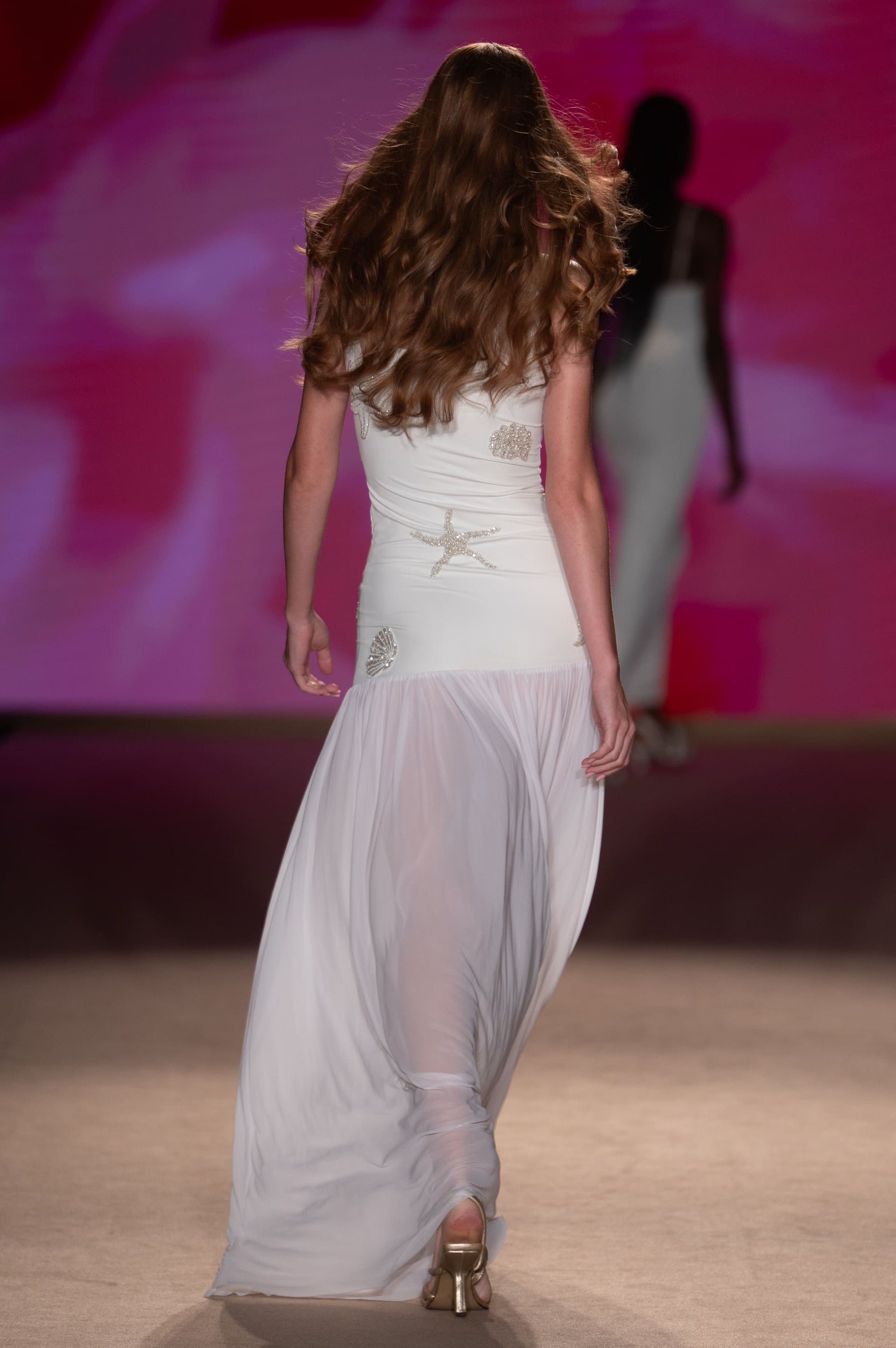 LESLIE AMON FLOW WHITE MAXI DRESS - BEYMEN