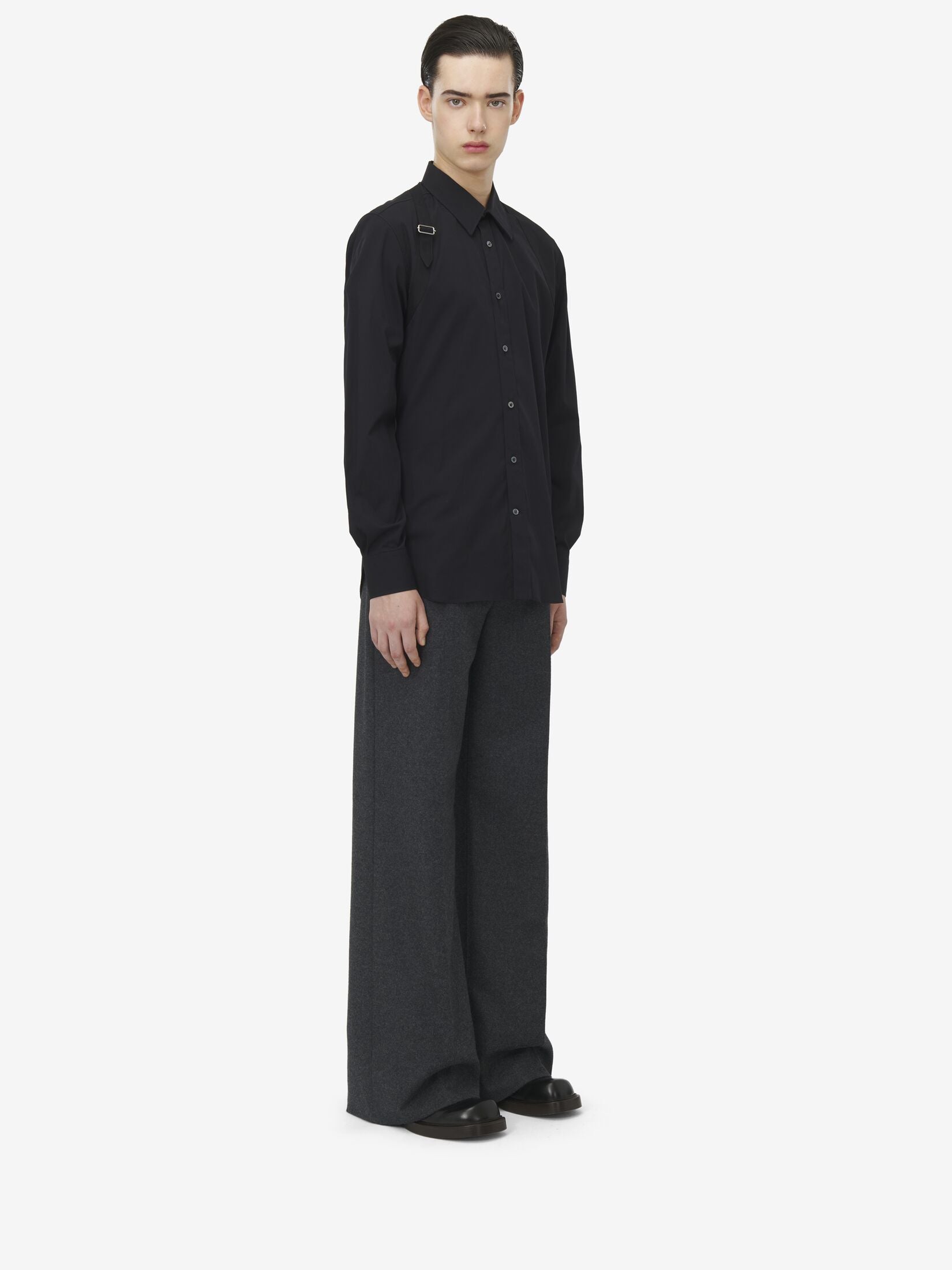 ALEXANDER MCQUEEN CNTSTD HRNSS SHIRT - BEYMEN