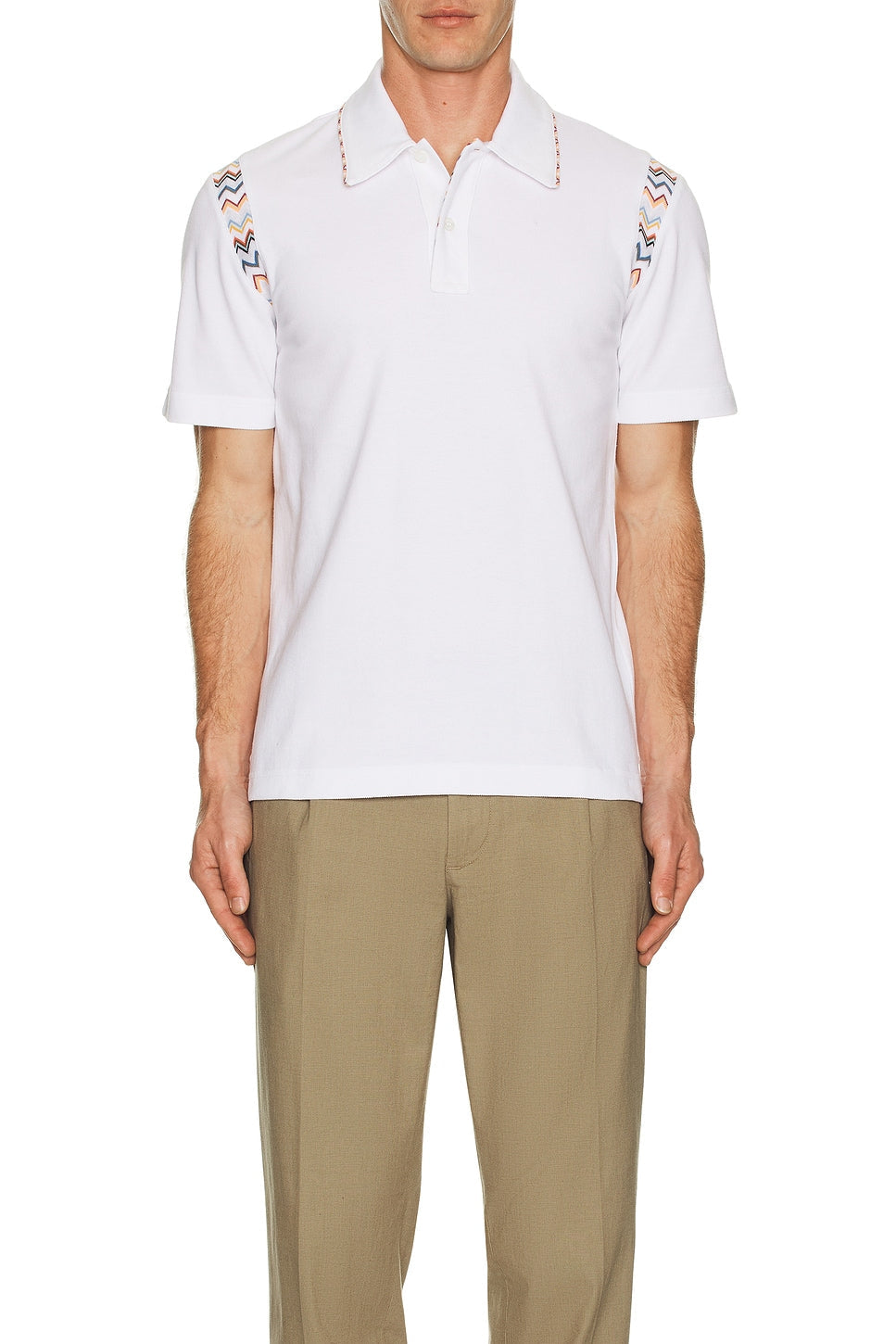MISSONI SHORT SLEEVE POLO - BEYMEN