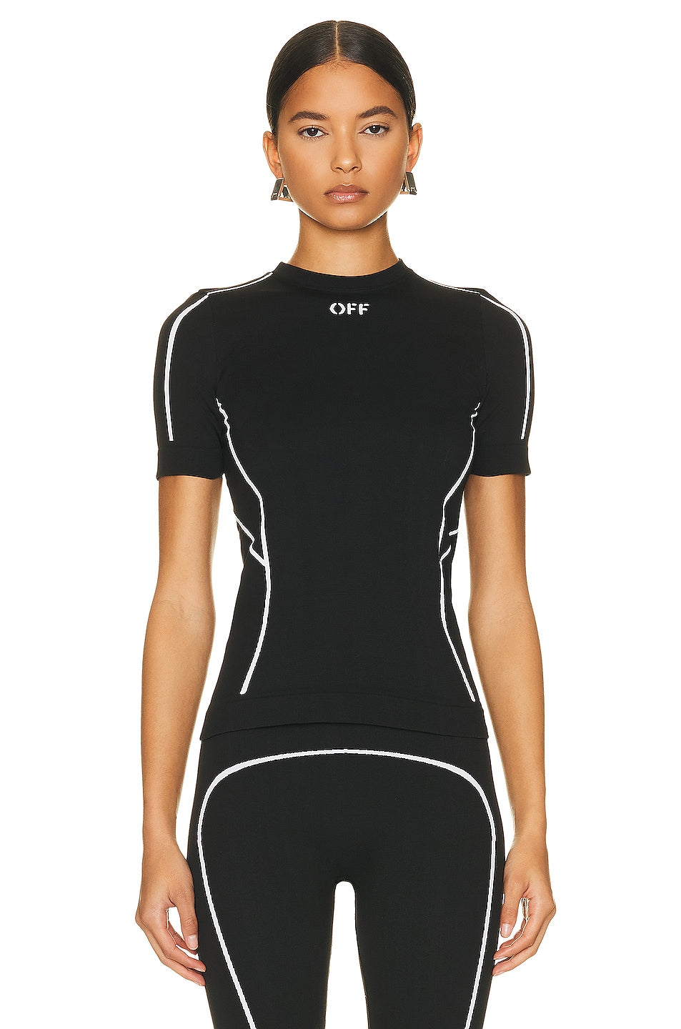 OFF-WHITE ATHL OFF STAMP SS T-SHIRT - BEYMEN