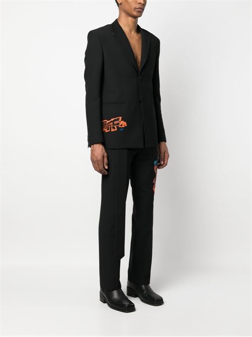 OFF-WHITE STRAP BLAZER - BEYMEN