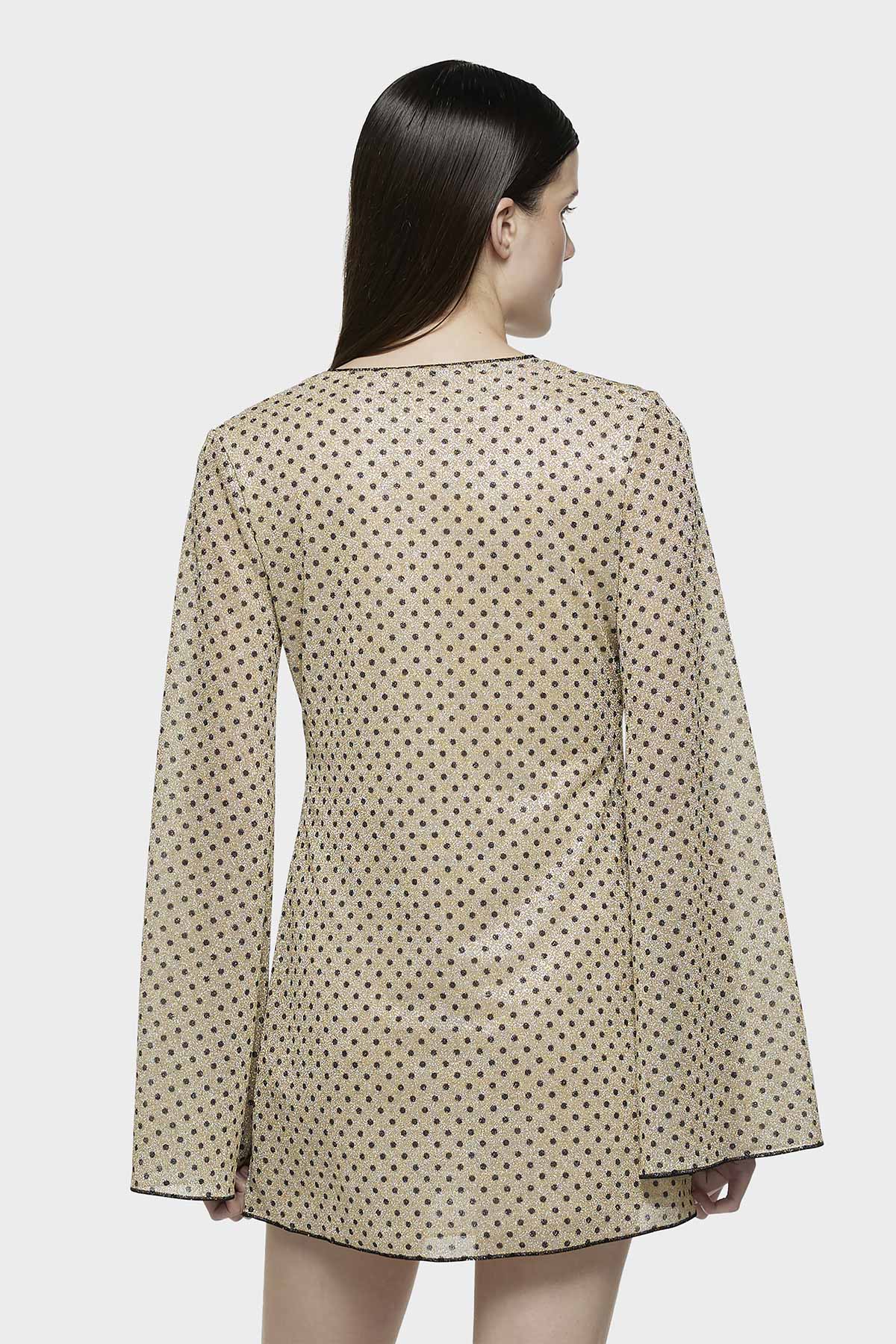OSEREE LUMIERE ROSE POIS KAFTAN - BEYMEN