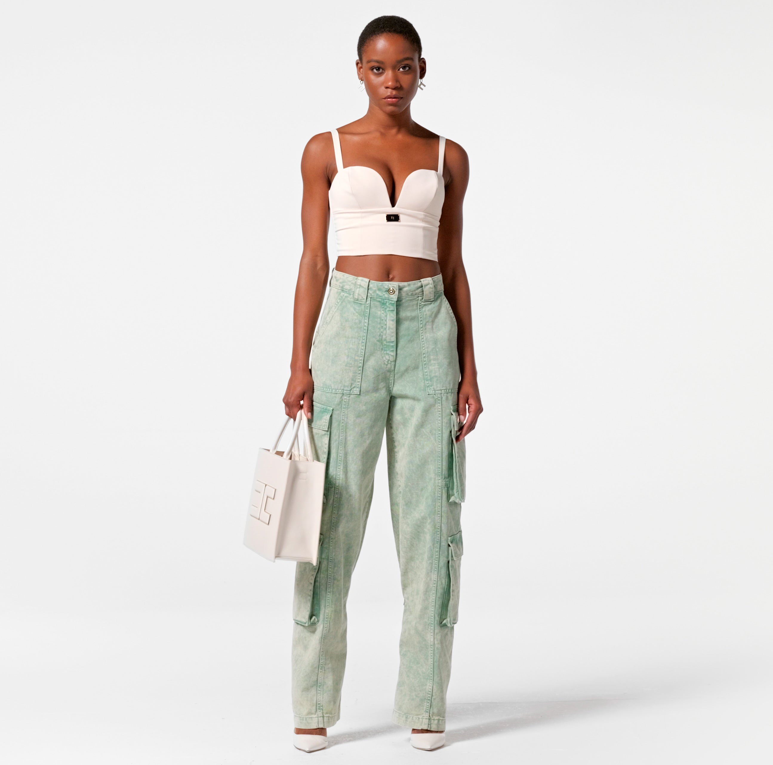 ELISABETTA FRANCHI PANTS - BEYMEN