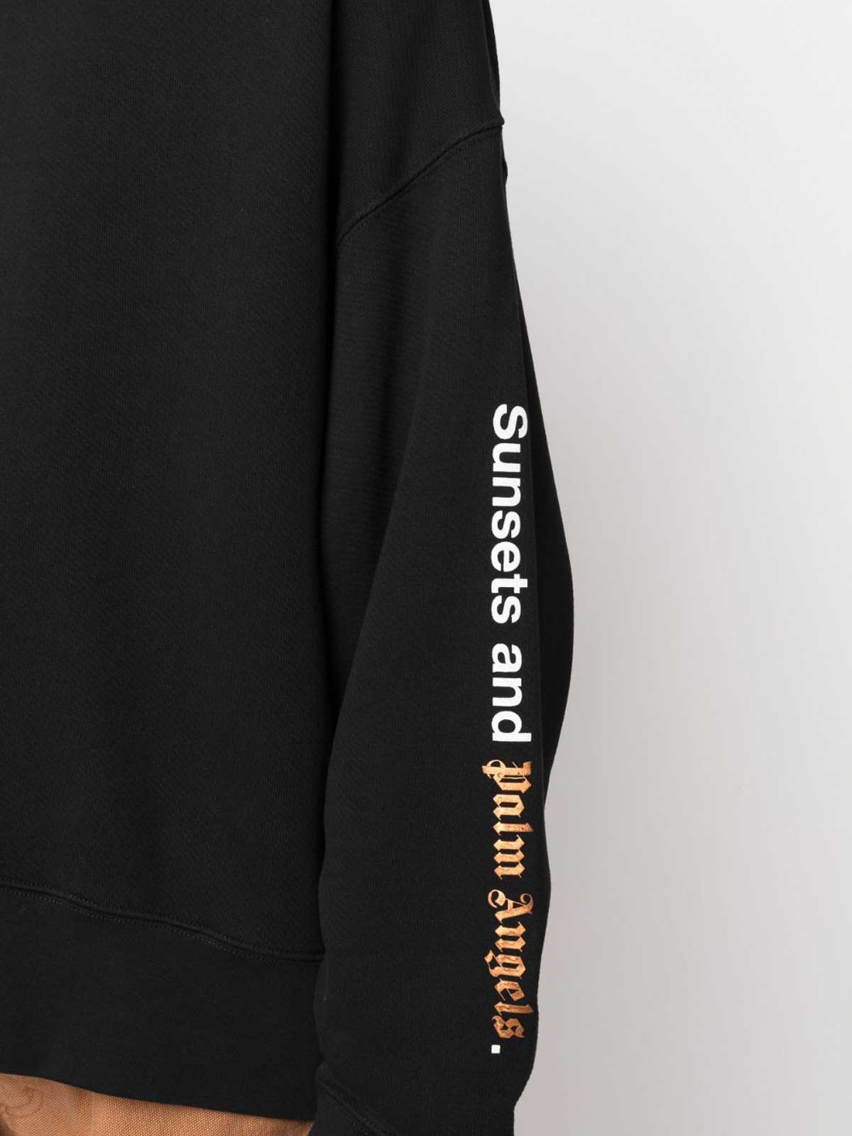 PALM ANGELS SUNSET HOODIE - BEYMEN