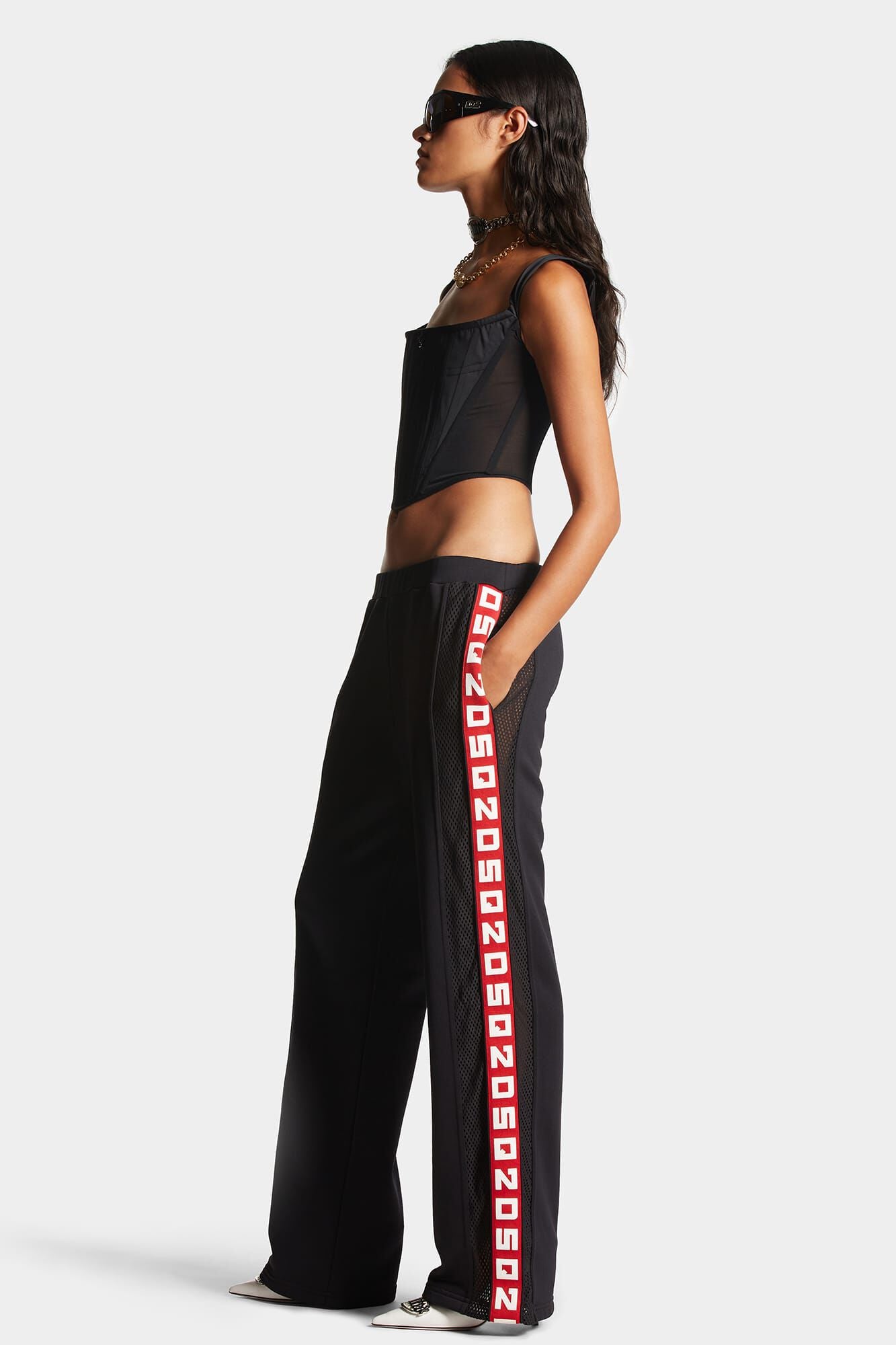 DSQUARED2 TAPING GYM PANT - BEYMEN