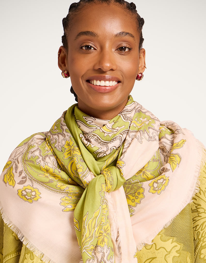 LA DOUBLEJ SQUARE SCARF - BEYMEN
