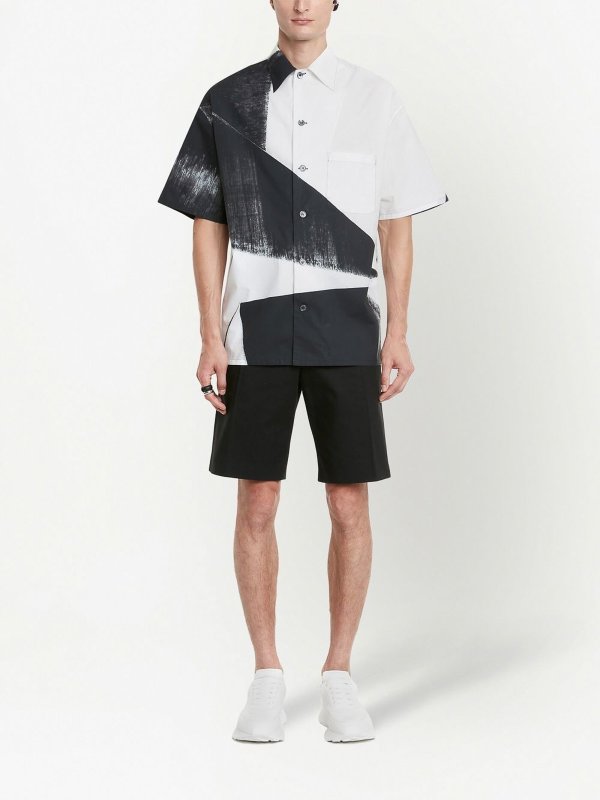 ALEXANDER MCQUEEN BOXY HAWAIIAN SHIRT - BEYMEN