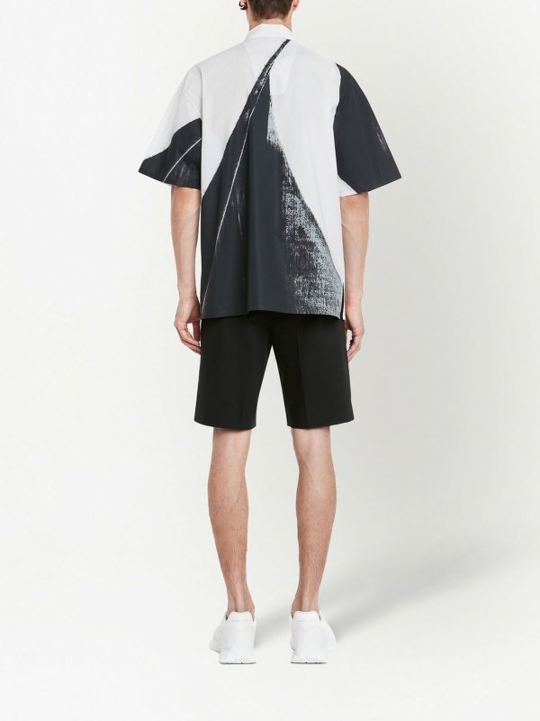 ALEXANDER MCQUEEN BOXY HAWAIIAN SHIRT - BEYMEN