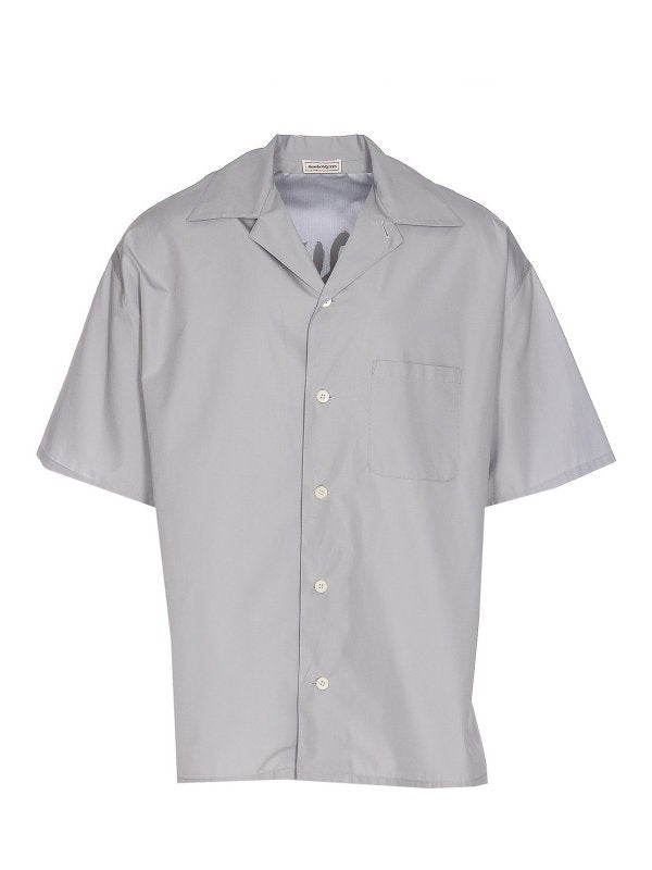 ALEXANDER MCQUEEN BOXY PYJAMA SHIRT - BEYMEN