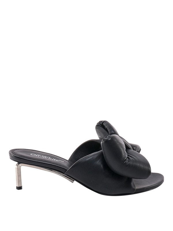 OFF-WHITE BOW MULE - BEYMEN