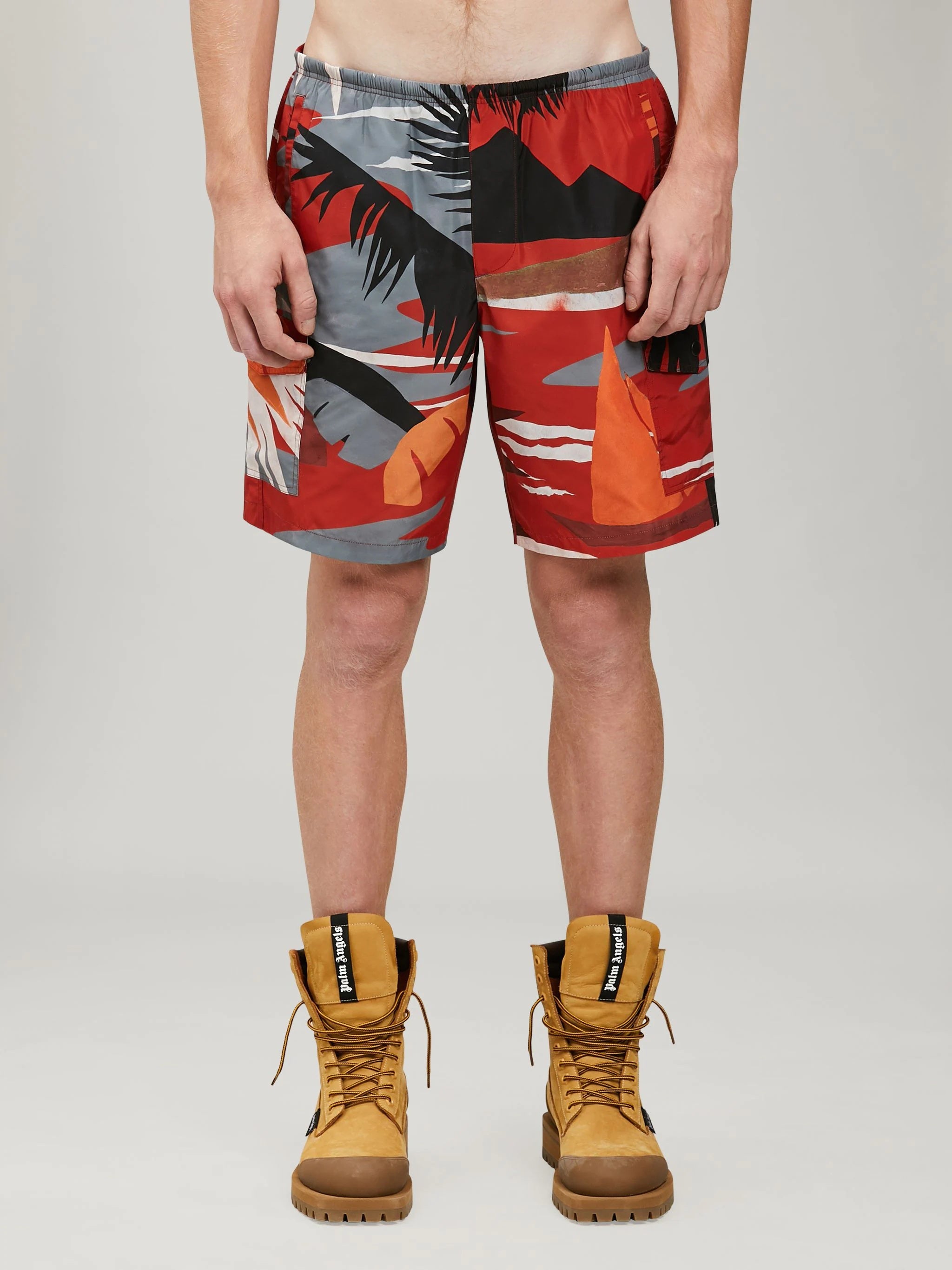 PALM ANGELS HAWAII SWIMSHORT - BEYMEN