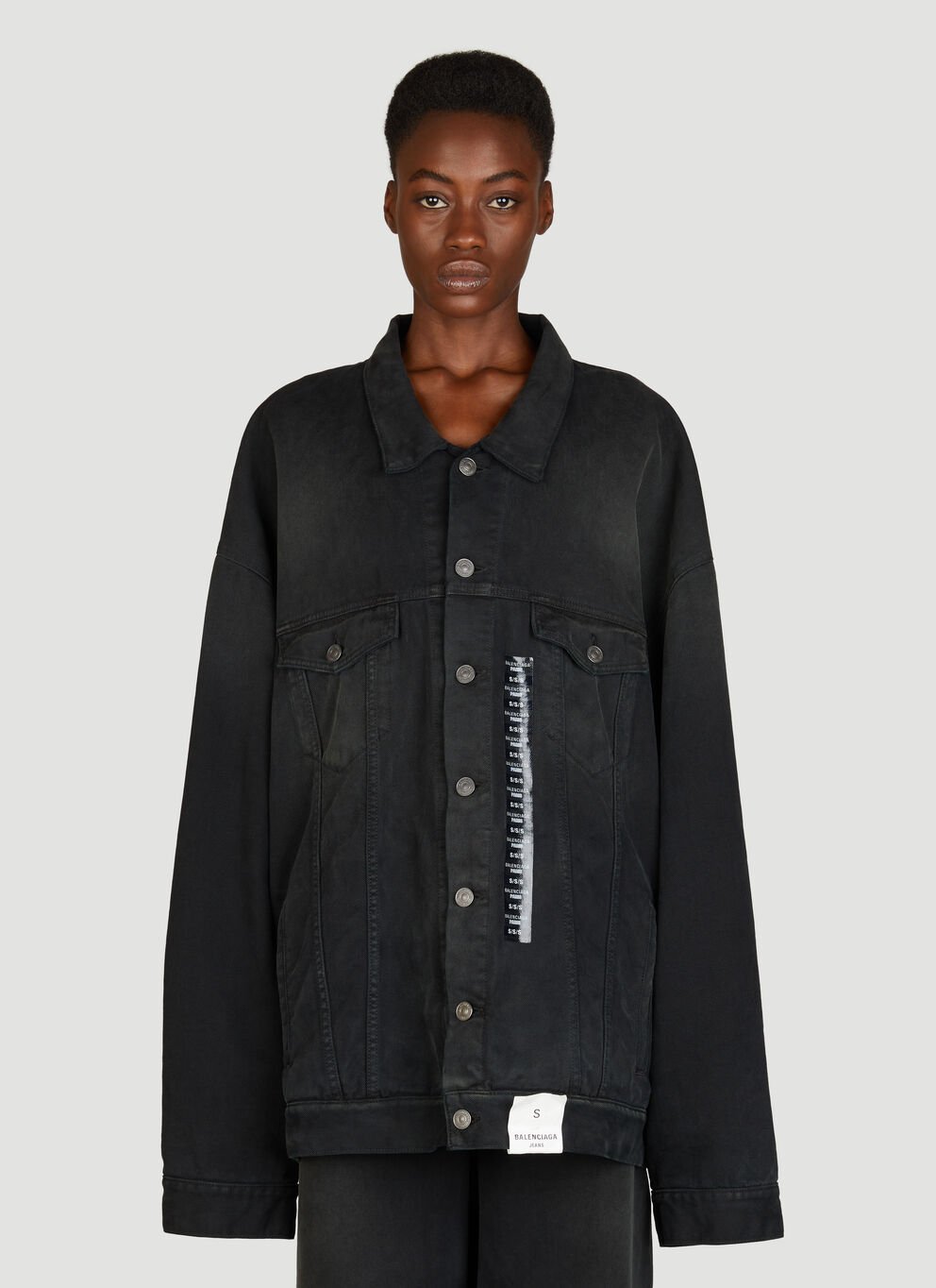 BALENCIAGA STICKER JACKET - BEYMEN