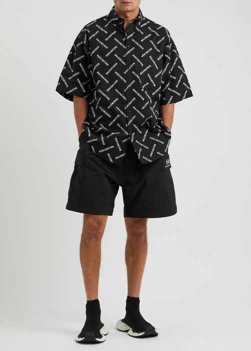 BALENCIAGA S/S LARGE FIT SHIRT - BEYMEN