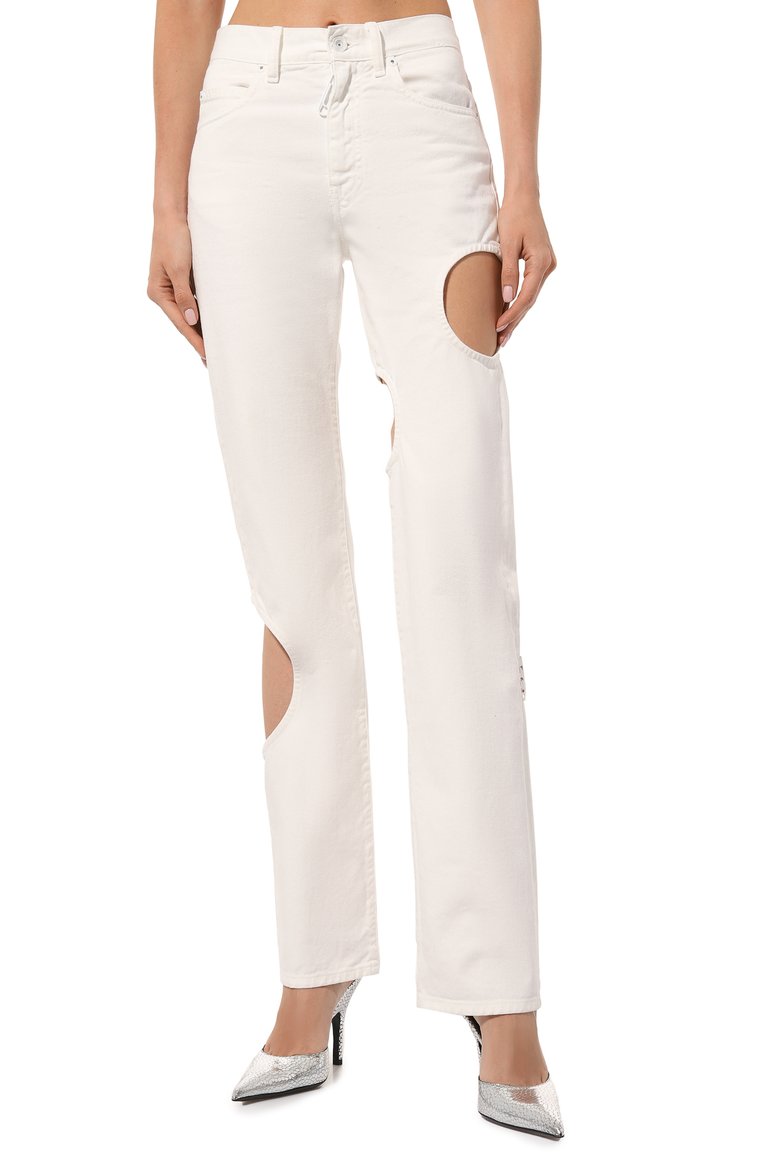 OFF-WHITE METEOR STRAIGHT-LEG PANTS - BEYMEN