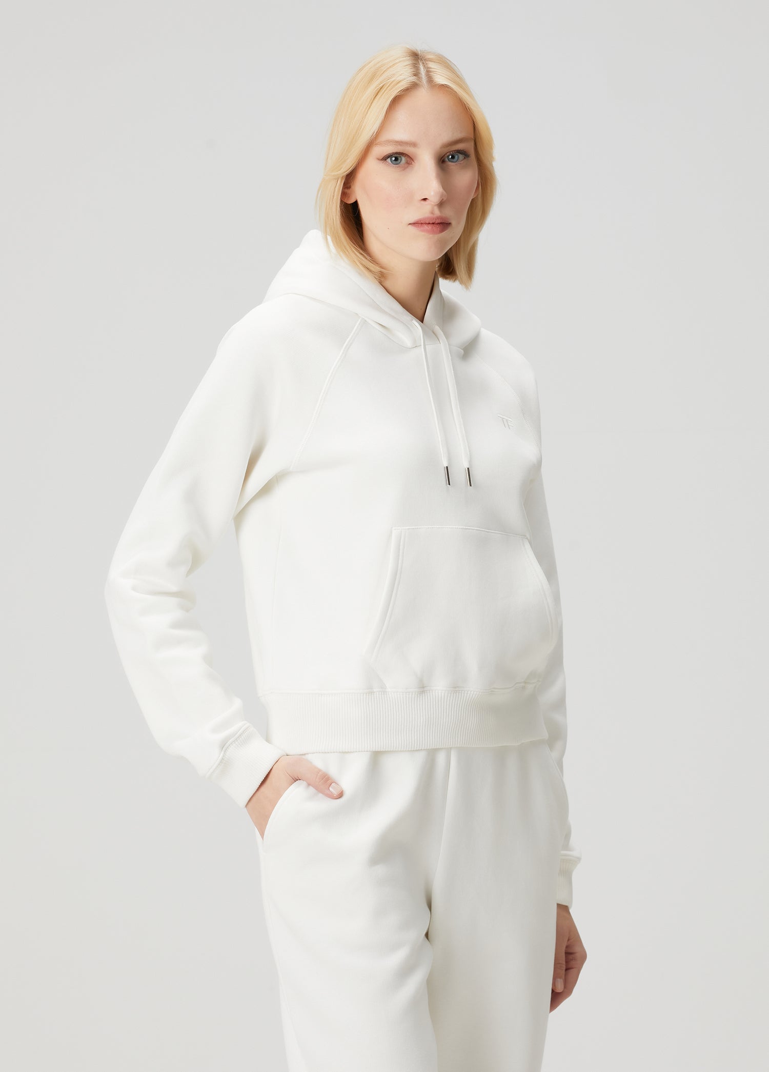 TOM FORD SILK JERSEY HOODIE - BEYMEN