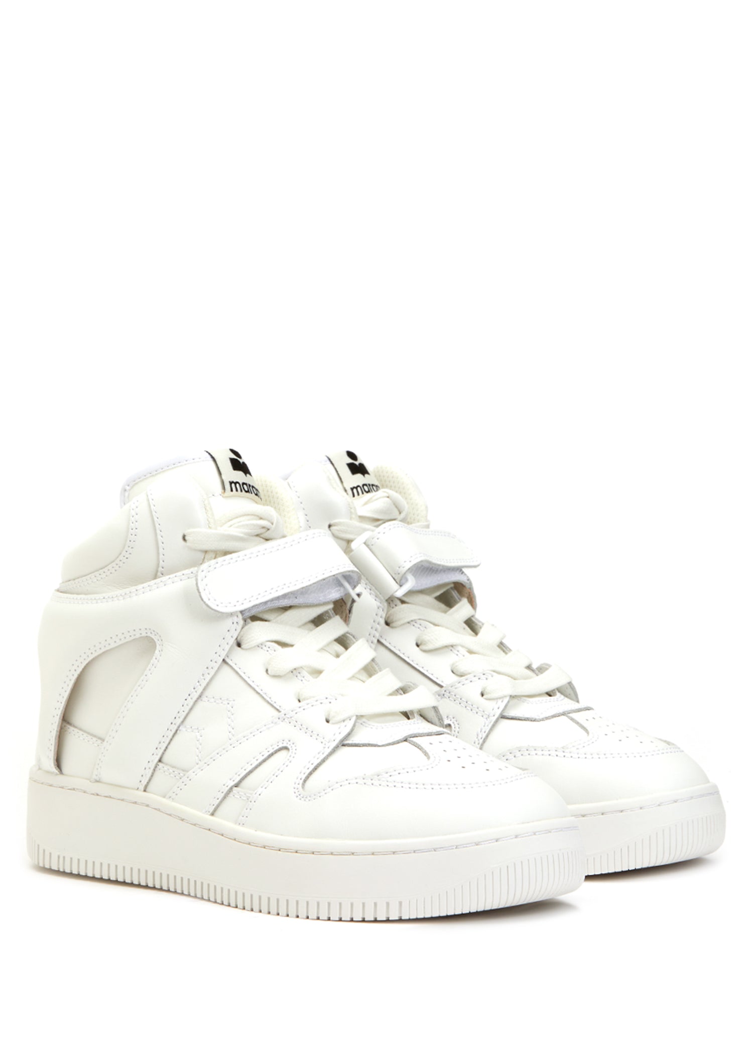 ISABEL MARANT PLATFORM WEDGE H/TOP SNEAKER - BEYMEN