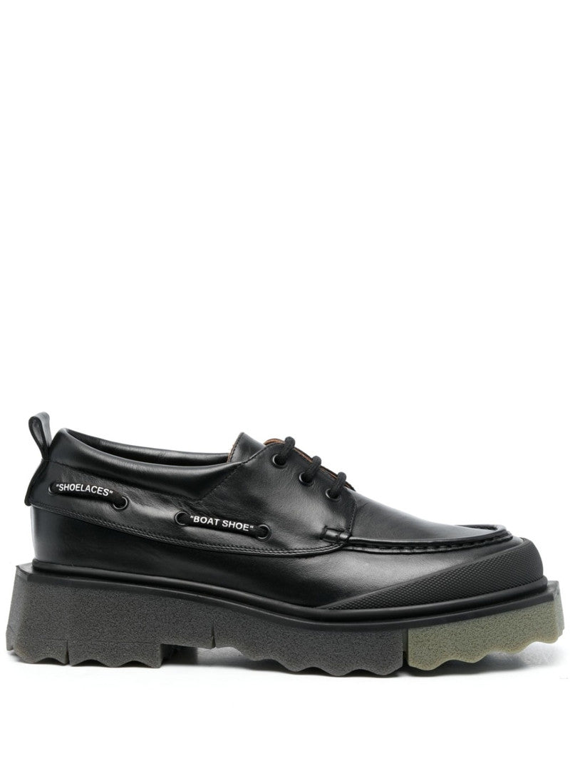 OFF-WHITE BOATSHOE - BEYMEN