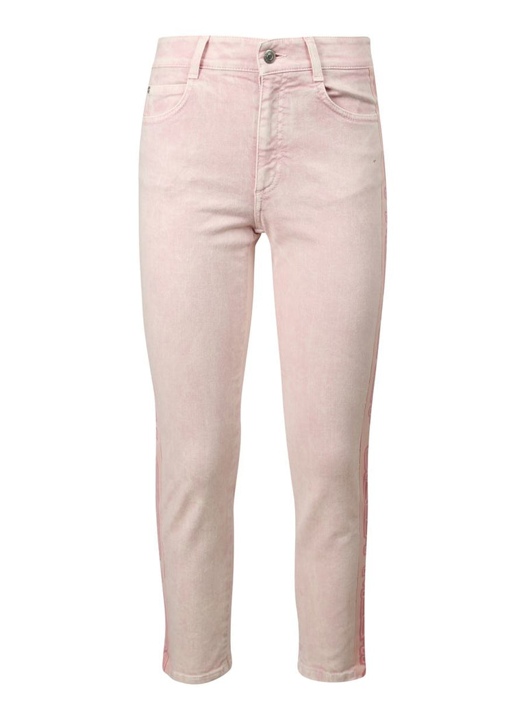 STELLA MCCARTNEY SKINNY BOYFRIEND PEACH LOGO - BEYMEN